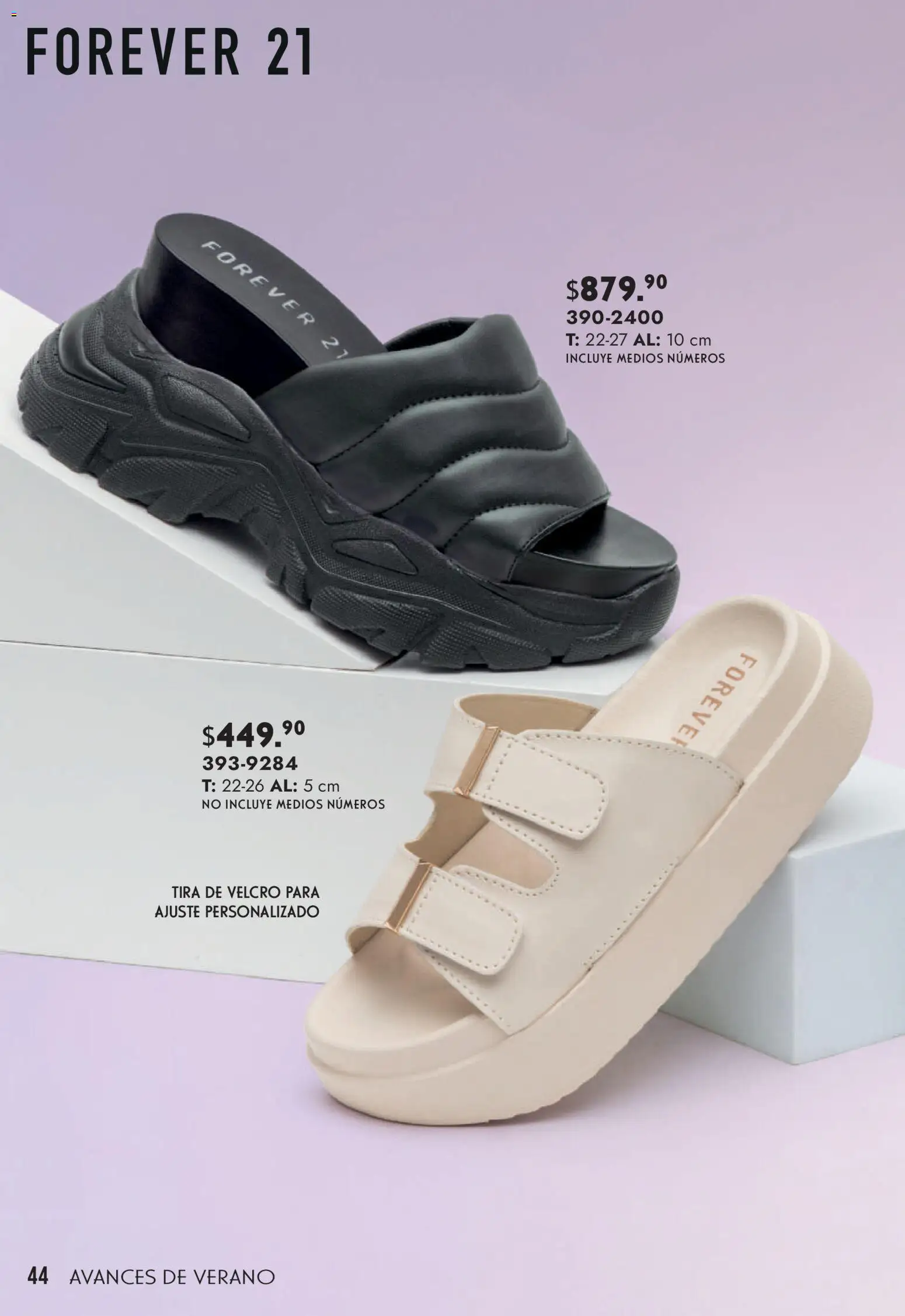 Nuevas ofertas de Andrea válidas en toda la República Mexicana desde el 22.03.2026. ¡Encuentra las mejores ofertas en Andrea catálogo Avances de Verano! | Página: 44