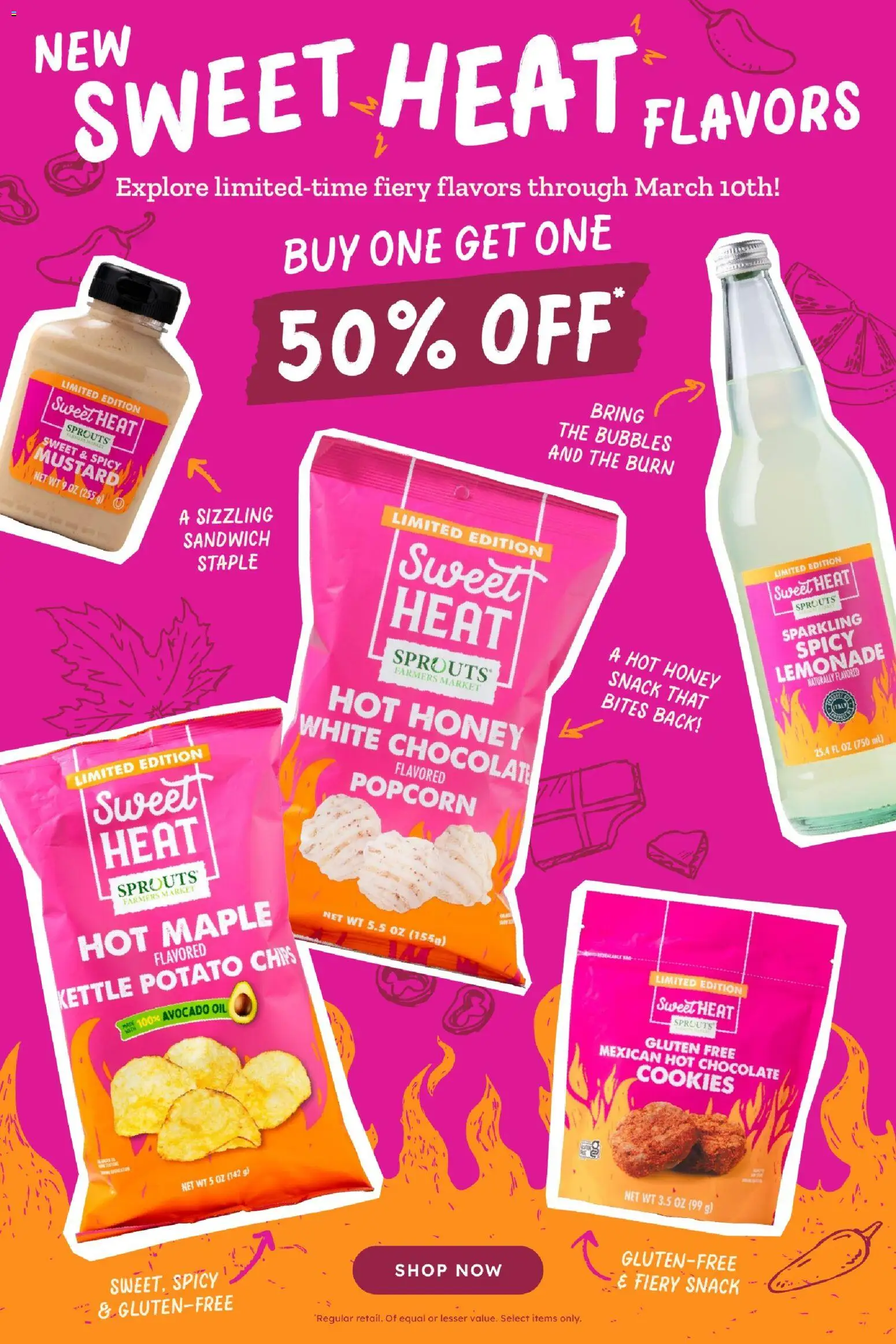 Sprouts Weekly Ad - valid from 25.02.2026 | Page: 6 | Products: Oil, Chocolate, Chips, Avocado