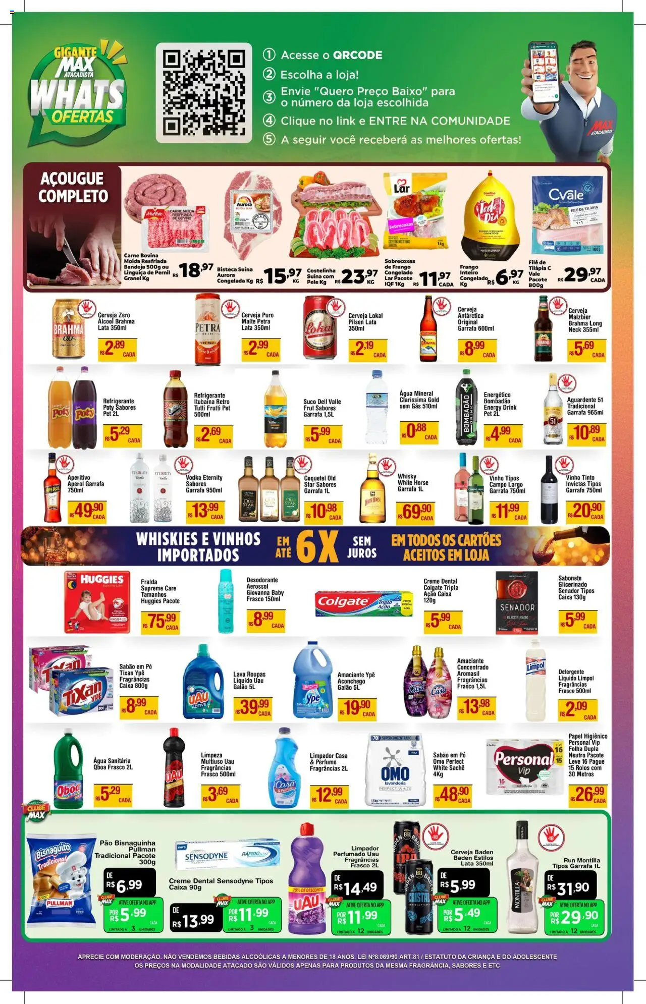 Max Atacadista Folheto - válido de 08.09.2025 | Página: 3 | Produtos: Perfume, Sabão em pó, Detergente, Cerveja