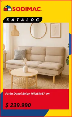 Sodimac ofertas  válido desde el 14.10.2025 | Página: 5 | Productos: Futón