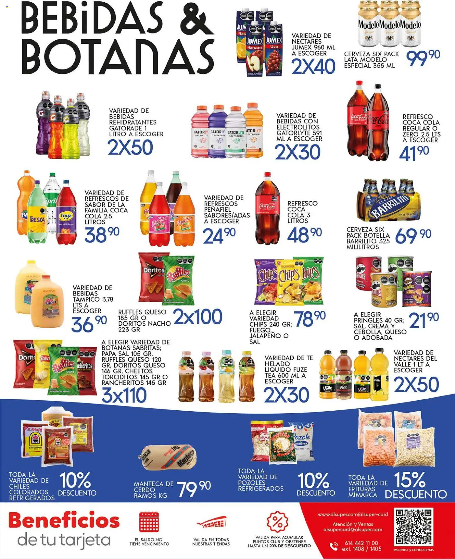 Nuevas ofertas de Alsuper válidas en toda la República Mexicana desde el 04.11.2025. ¡Encuentra las mejores ofertas en Alsuper folleto Zacatecas! | Página: 7 | Productos: Sal, Manzana, Helado, Té