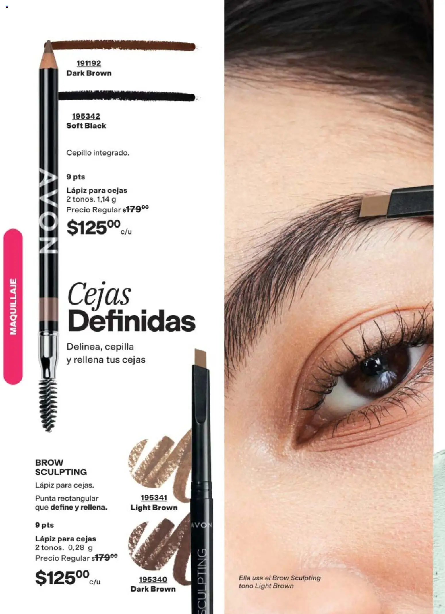 Nuevas ofertas de AVON válidas en toda la República Mexicana desde el 02.04.2026. ¡Encuentra las mejores ofertas en AVON campaña 6 2026! | Página: 74 | Productos: Cepillo, Maquillaje