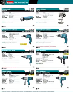 Vista previa de Makita - Catálogo, nuevo folleto de la tienda, válido en México a partir del 04.09.2025 | Página: 104
