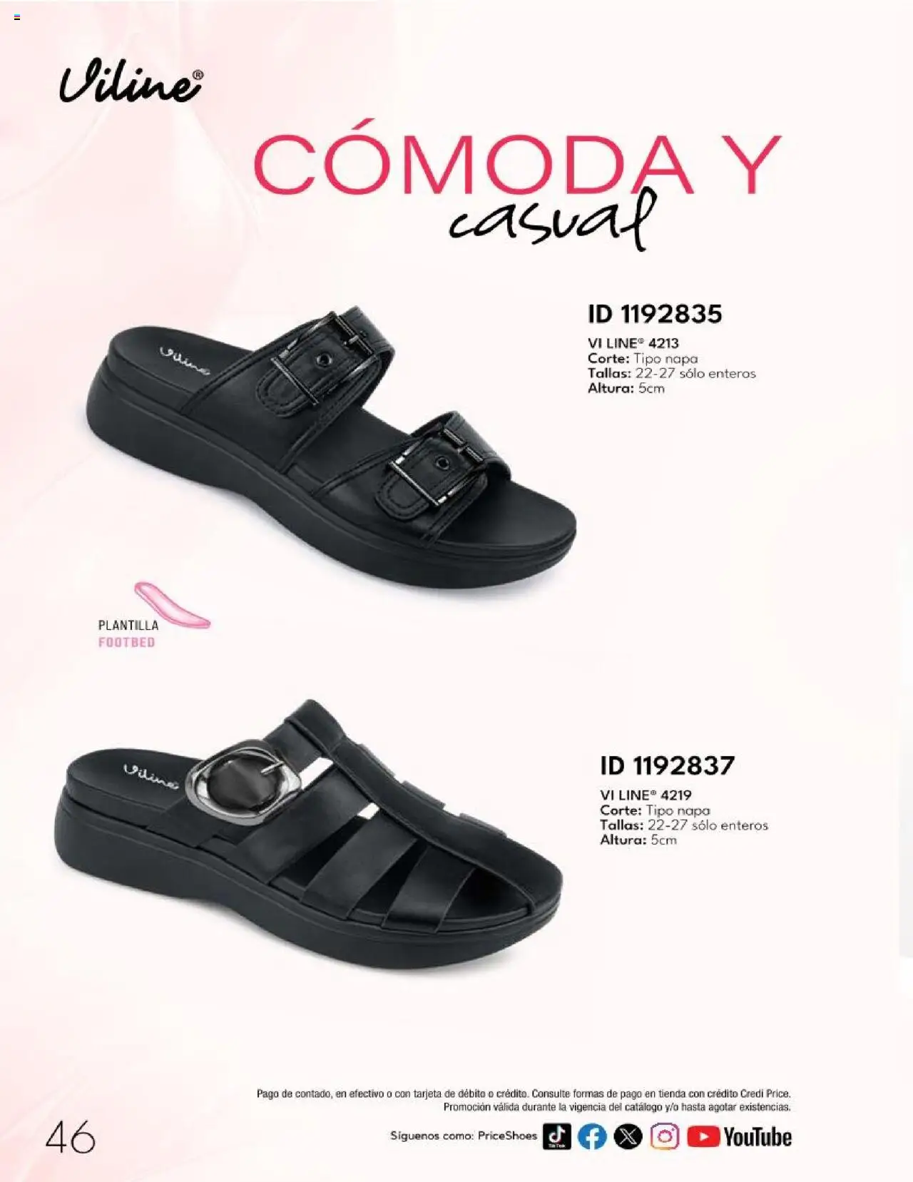 Nuevas ofertas de Price Shoes válidas en toda la República Mexicana desde el 28.04.2025. ¡Encuentra las mejores ofertas en Price Shoes catálogo Calzado PV 2025! | Página: 46