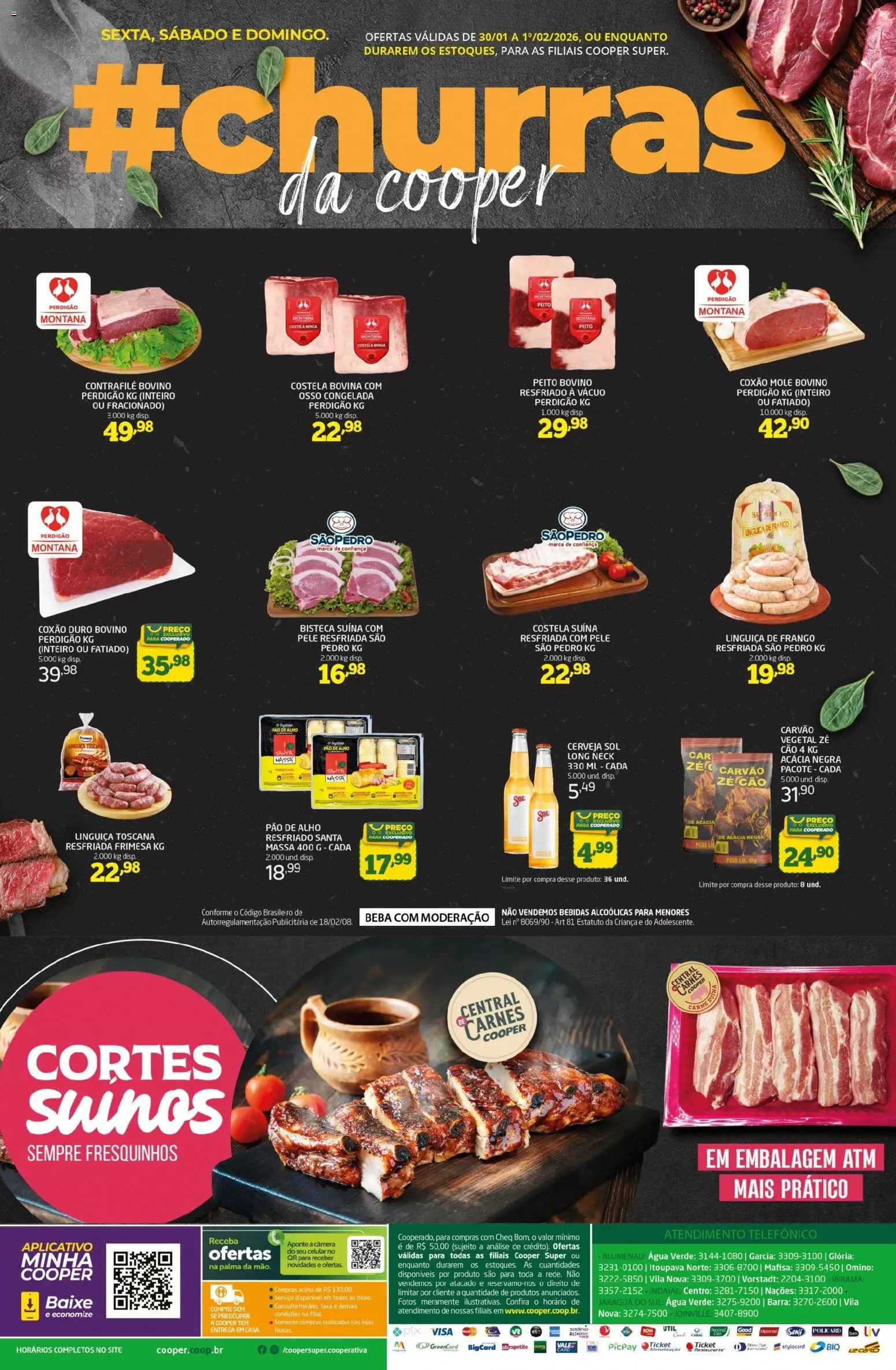 Cooper Folheto - válido de 30.01.2026 | Página: 4 | Produtos: Carvão vegetal, Alho, Pao de alho, Pão