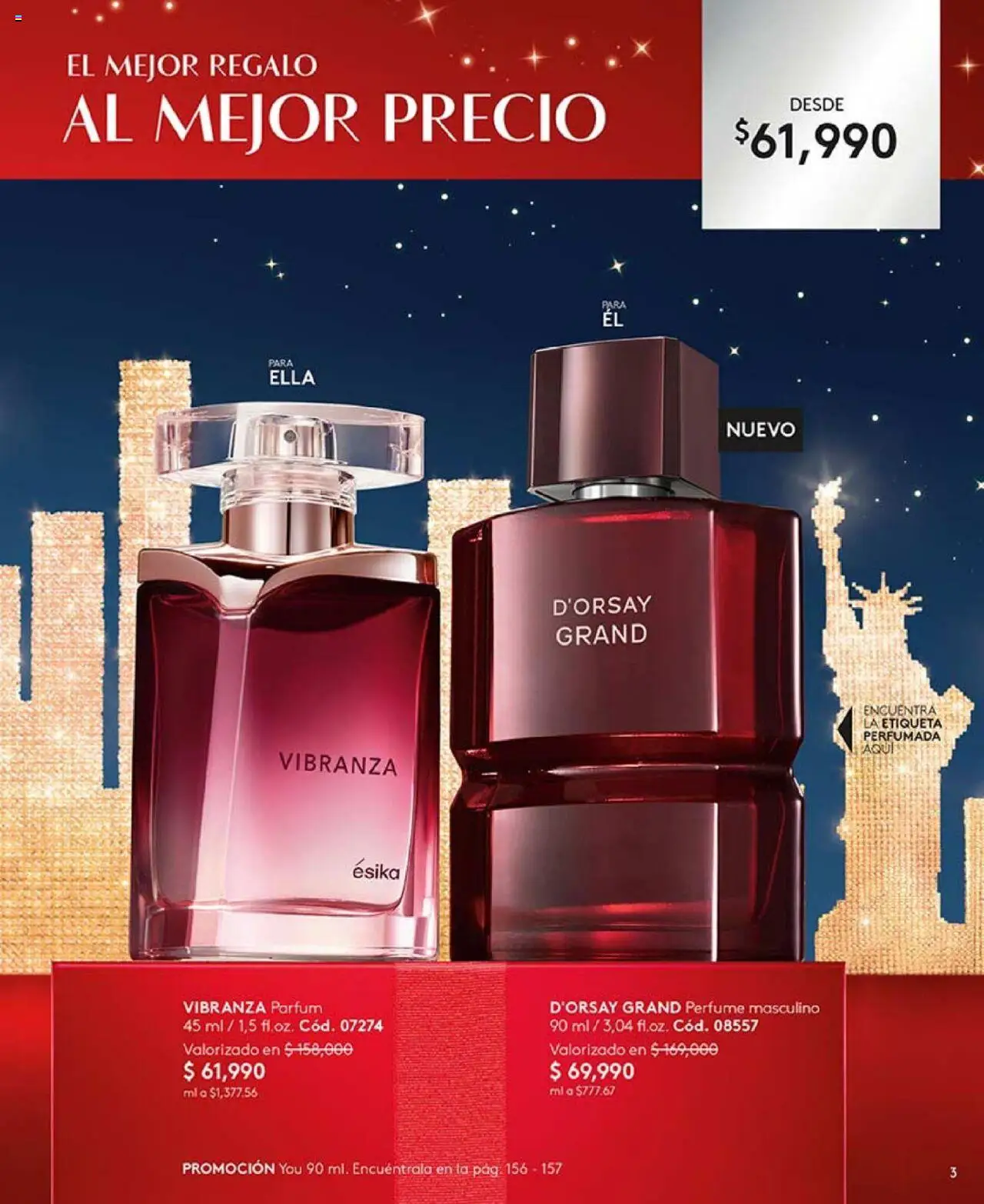 Ésika revista - valida desde el 14.10.2025 | Página: 3 | Productos: Perfume