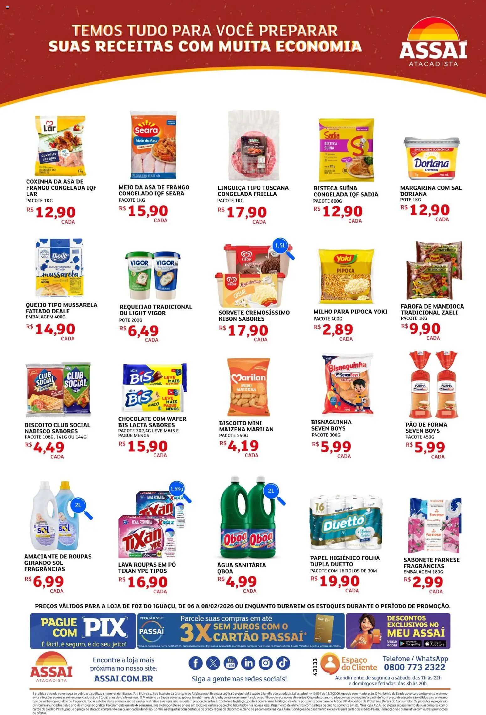 Assaí Atacadista Folheto - válido de 06.02.2026 | Página: 2