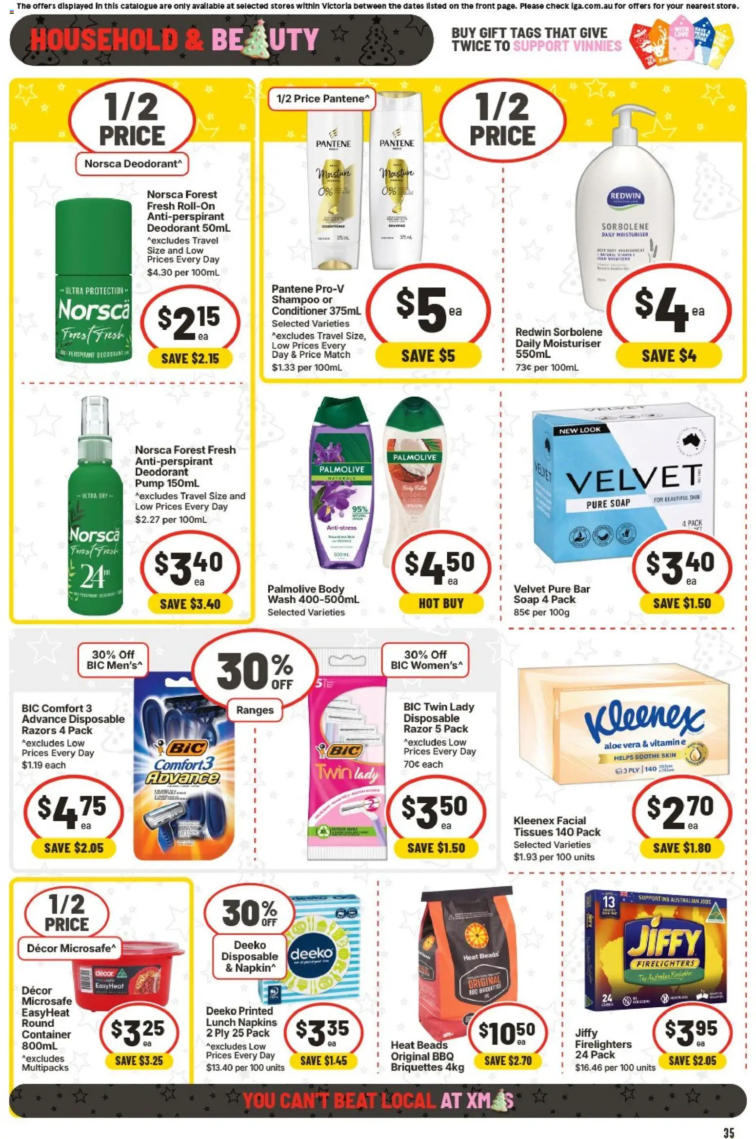 IGA catalogue - valid from 26.11.2025 | Page: 35 | Products: Decor, Moisturiser, Napkins, Vitamin