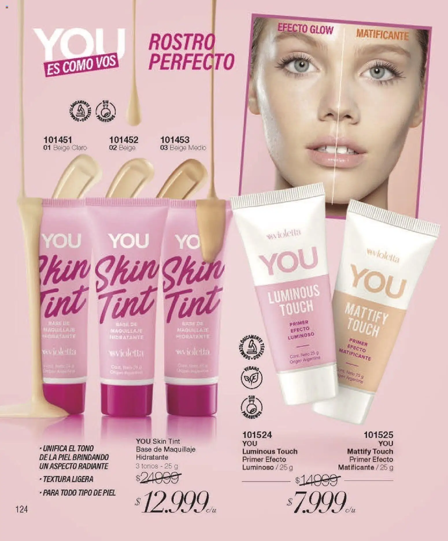 Violetta - Violetta Cosméticos │ válido desde el 18.03.2026 | Página: 124 | Productos: Base de maquillaje, Maquillaje, Radiante