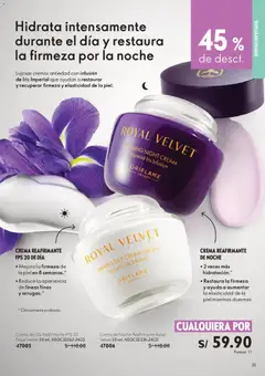 Vista previa de folleto Oriflame catálogo - Campaña 4 de la Oriflame válido desde 07.03.2026 | Página: 35 | Productos: Crema