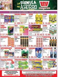 Vista previa de Casa Ley - Folleto Mayoreo, nuevo folleto de la tienda, válido en México a partir del 11.08.2025