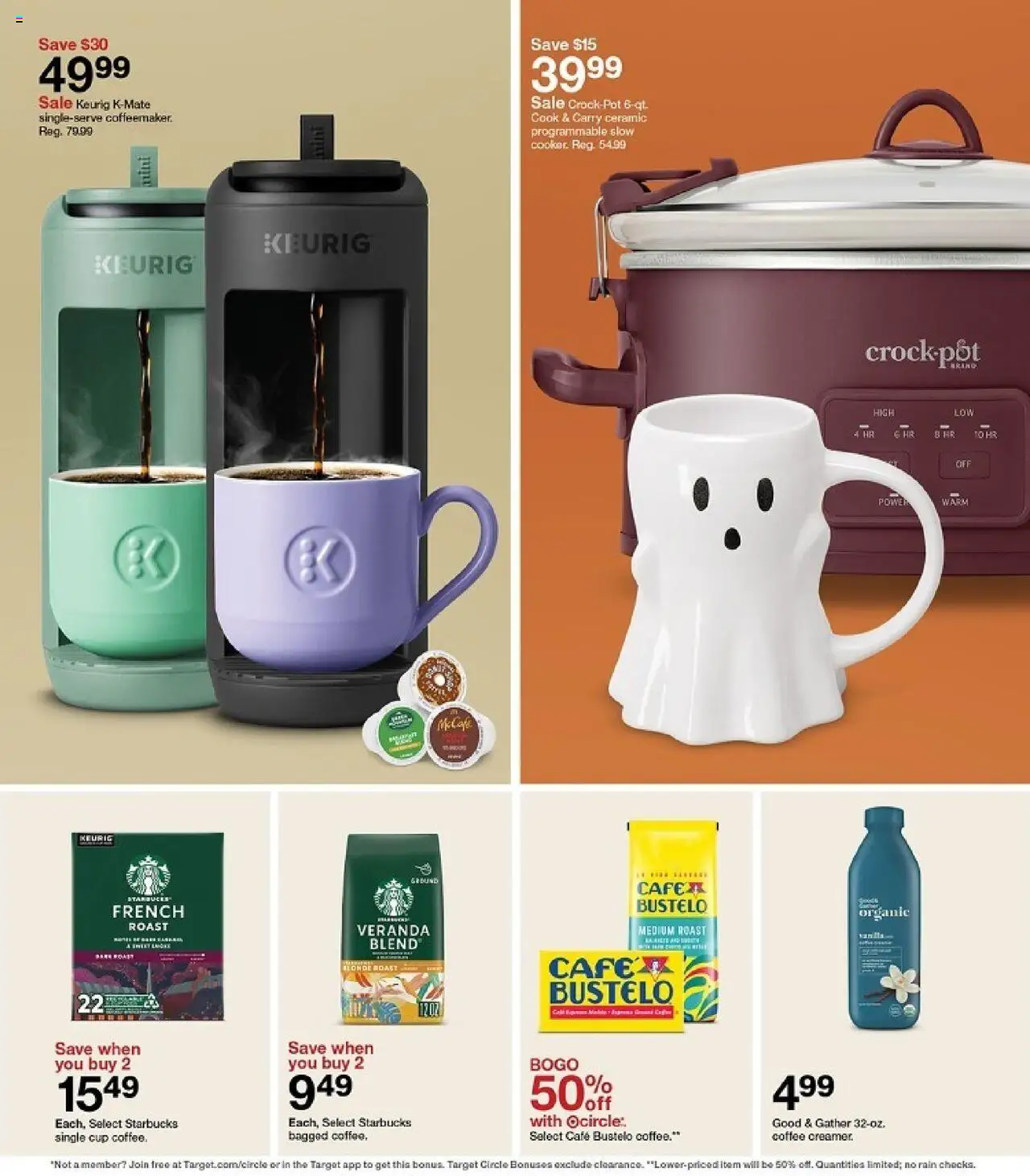 Nuevas ofertas de Target válidas en toda la República Mexicana desde el 21.09.2025. ¡Encuentra las mejores ofertas en Target folleto! | Página: 7 | Productos: Café