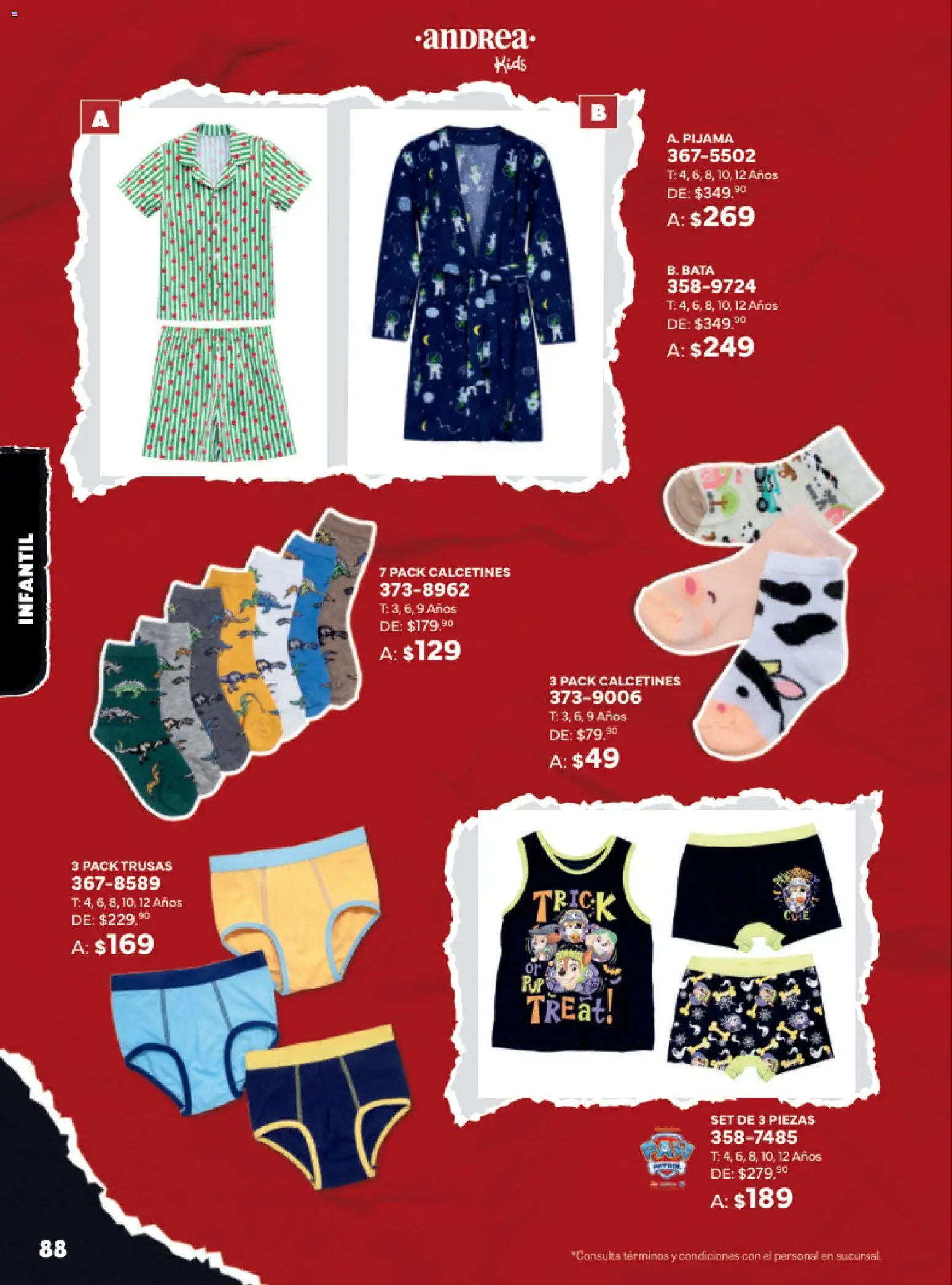 Nuevas ofertas de Andrea válidas en toda la República Mexicana desde el 02.11.2025. ¡Encuentra las mejores ofertas en Andrea Buen Fin ! | Página: 88 | Productos: Pijama, Bata