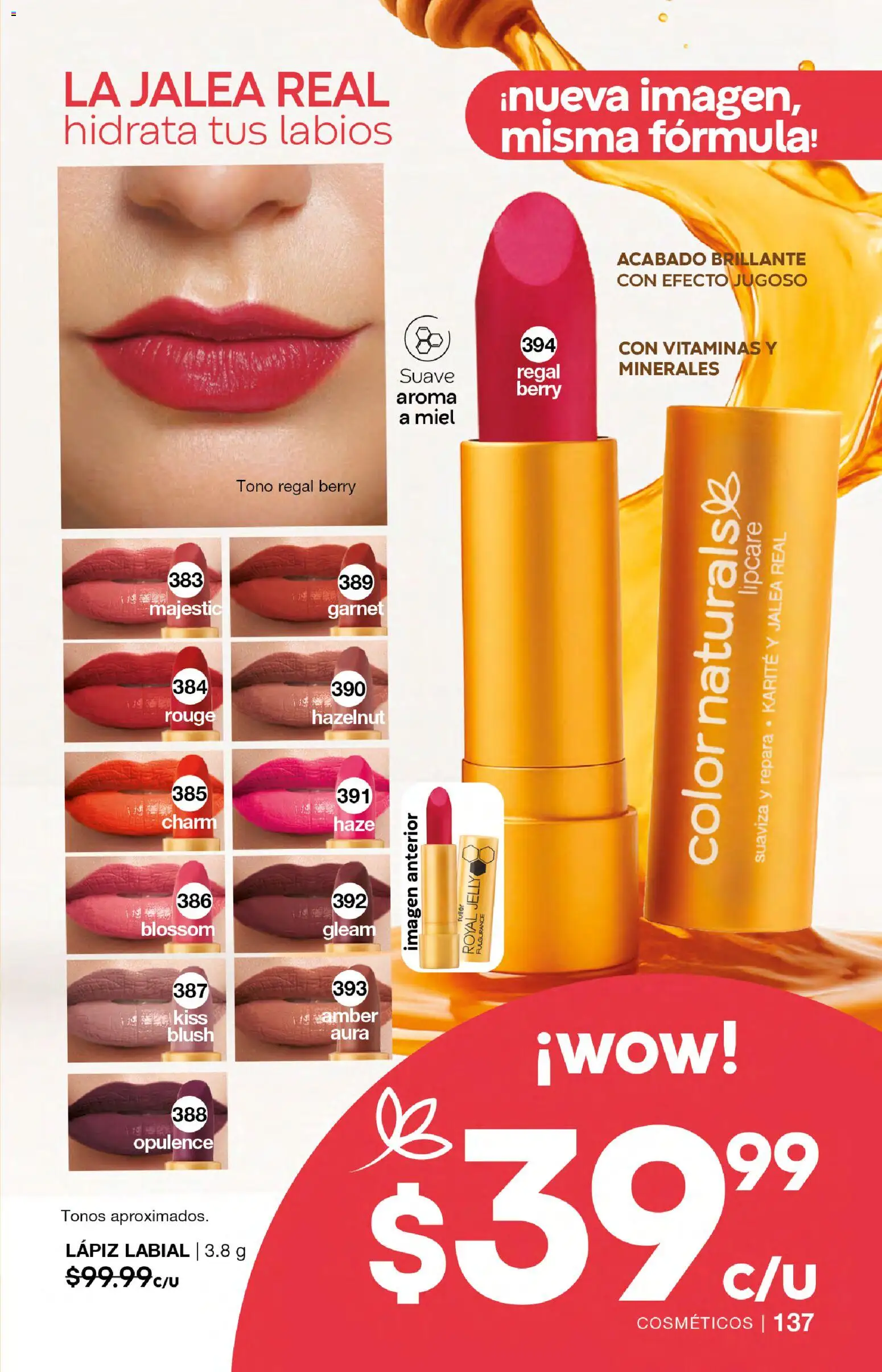 Nuevas ofertas de Fuller válidas en toda la República Mexicana desde el 21.01.2026. ¡Encuentra las mejores ofertas en Fuller campaña 21 2026! | Página: 137 | Productos: Vitaminas, Lápiz labial