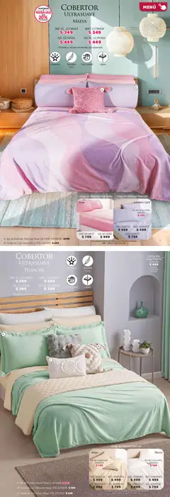Vista previa de Colchas Concord catálogo, nuevo folleto de la tienda, válido en México a partir del 01.02.2026 | Página: 156 | Productos: Juego, Funda, Almohada, Sabanas