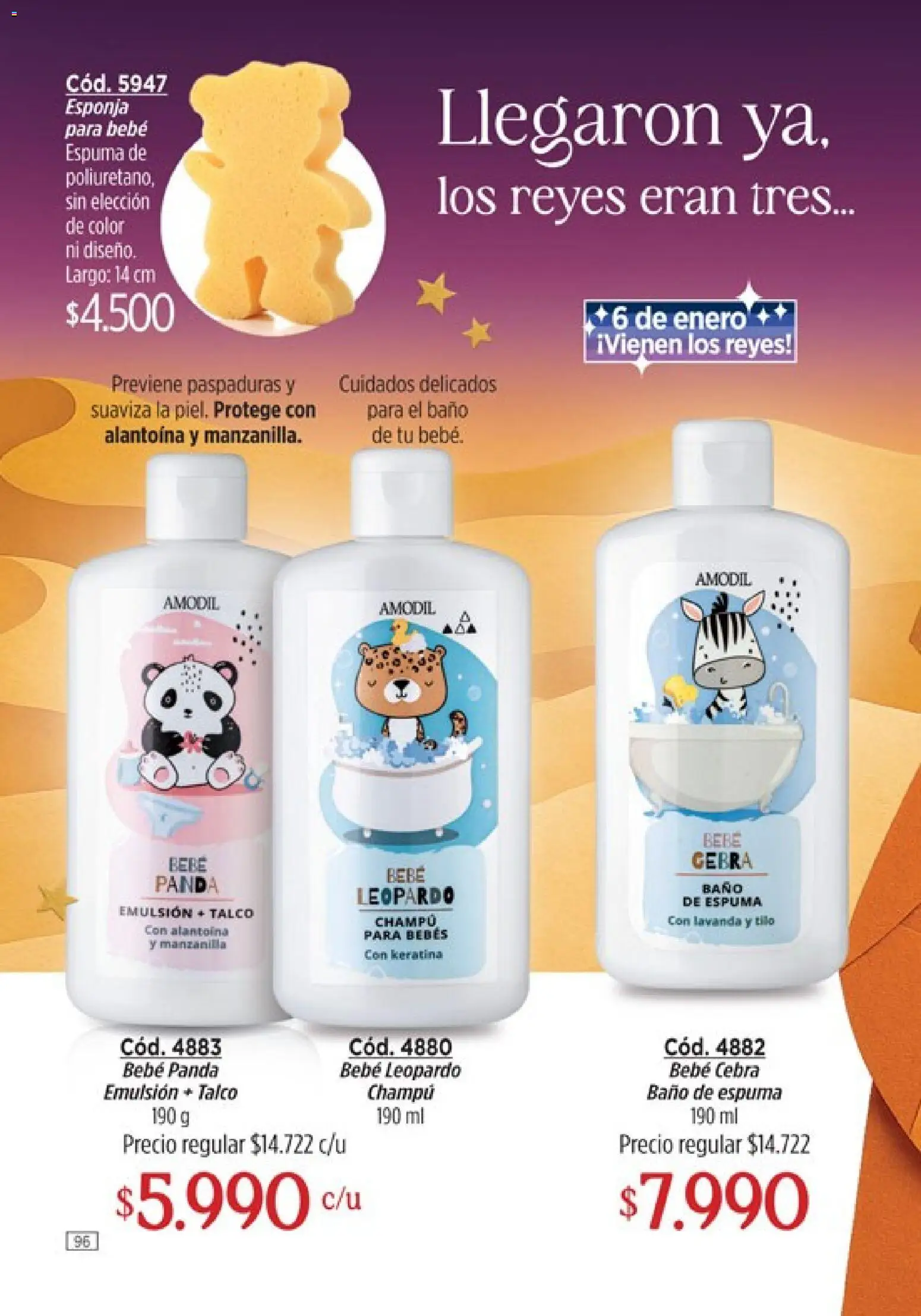 Amodil - Campaña 18/2025 │ válido desde el 30.11.2025 | Página: 96 | Productos: Baño, Emulsión, Esponja, Espuma