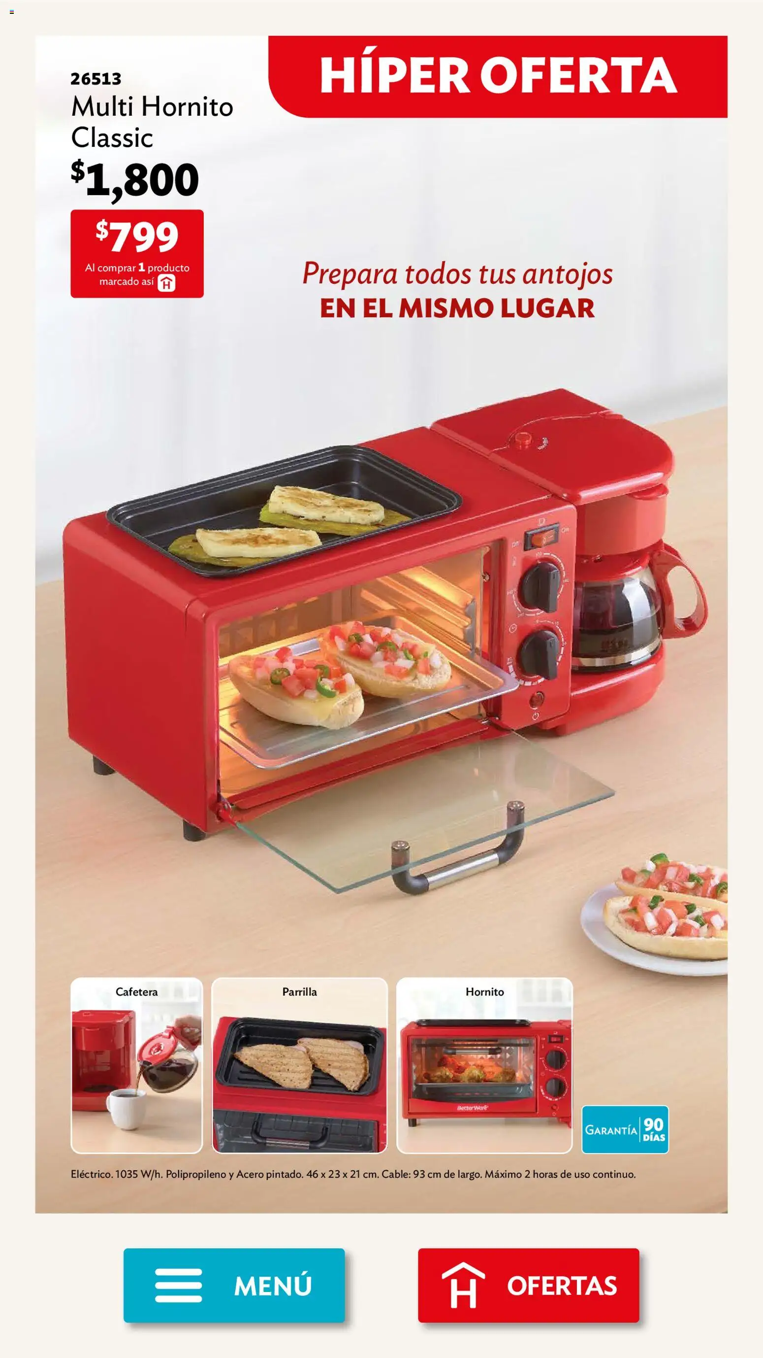 Nuevas ofertas de Betterware válidas en toda la República Mexicana desde el 02.02.2026. ¡Encuentra las mejores ofertas en Betterware campaña 2 2026! | Página: 2 | Productos: Cable, Parrilla, Cafetera