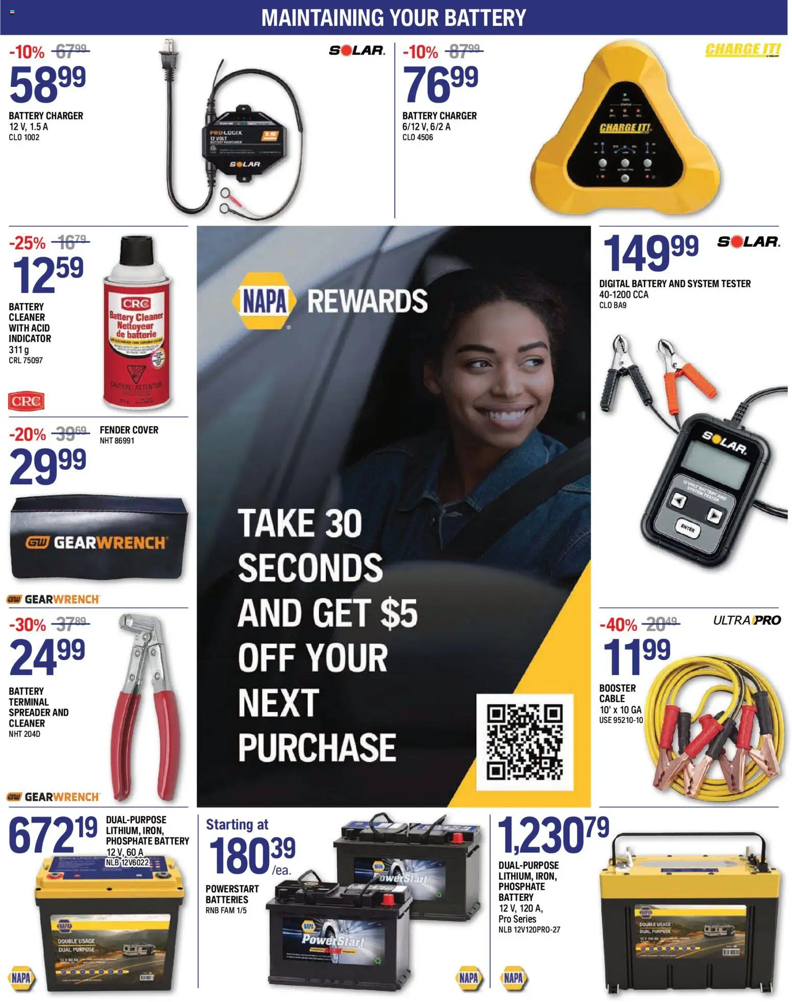NAPA Auto Parts flyer valid from 01.03.2026 | Page: 7