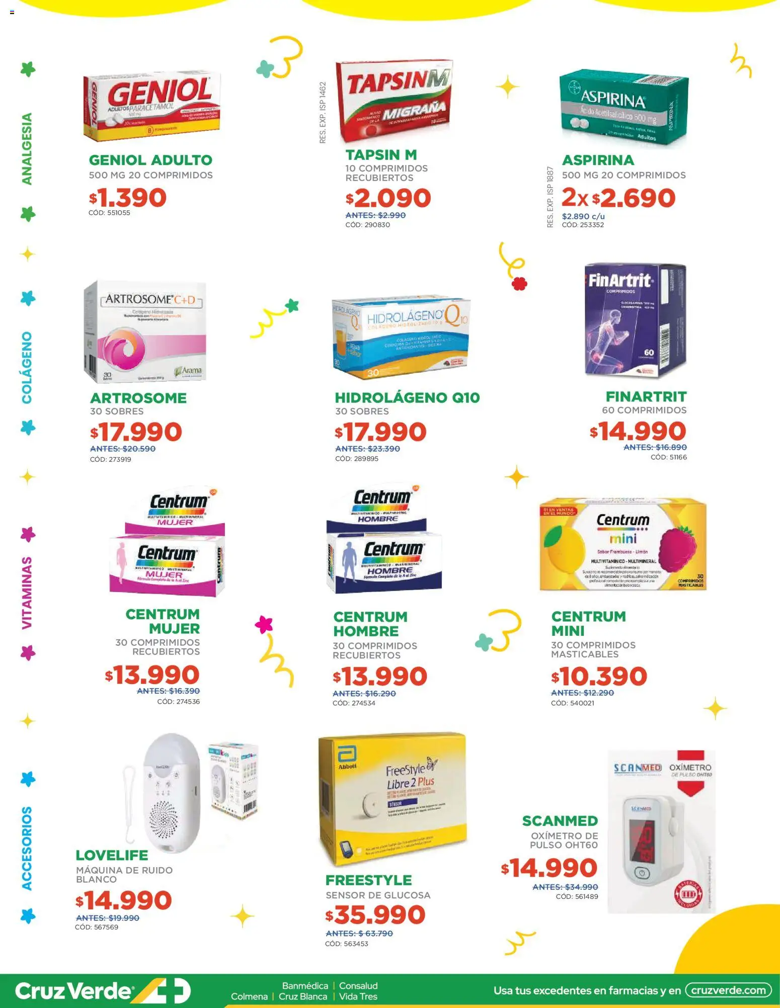 Flyer Ofertas Primera Quincena Cruz Verde │ válido desde el 05.12.2025 | Página: 2 | Productos: Vitaminas