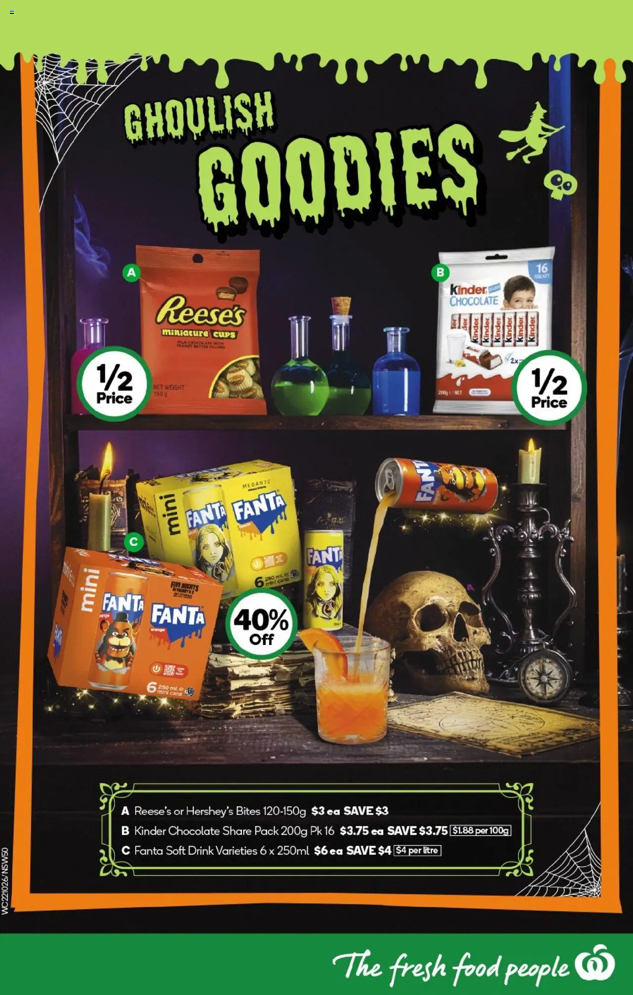 Woolworths catalogue - valid from 22.10.2025 | Page: 50 | Products: Milk, Butter, Chocolate, Weight