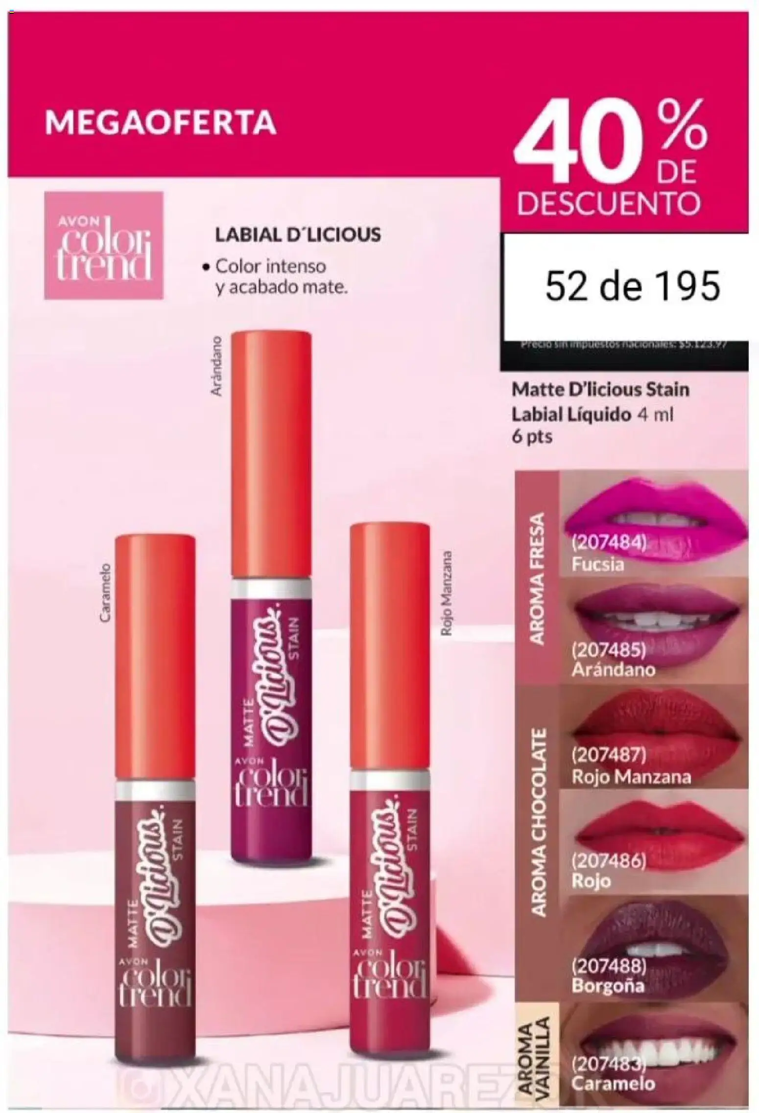 Catálogo AVON Campaña 1/2026 │ válido desde el 01.01.2026 | Página: 46 | Productos: Manzana, Chocolate