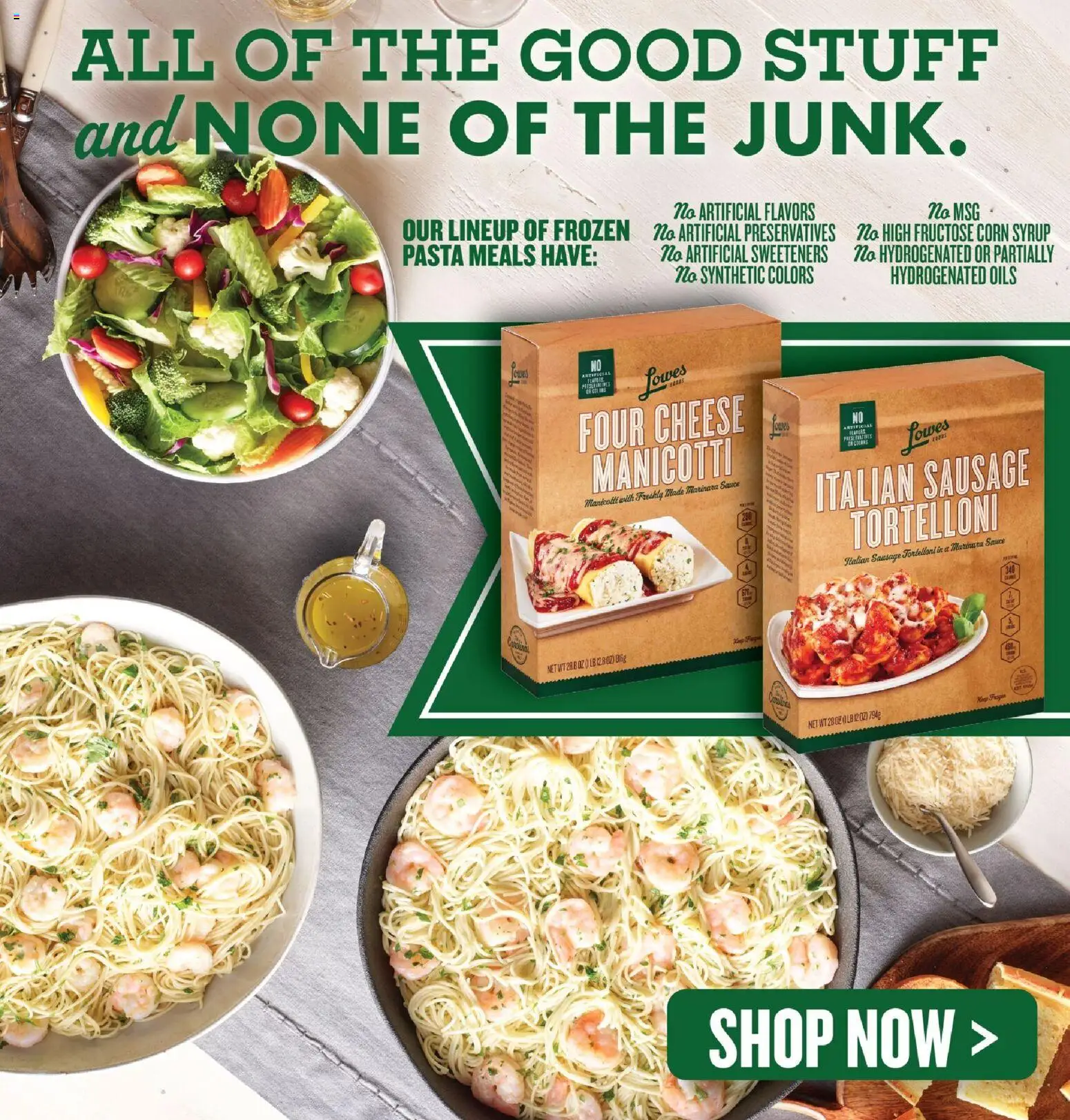 Lowes Foods Weekly Ad - GA - valid from 15.04.2026 | Page: 10 | Products: Corn, Cheese, Sauce, Sausage