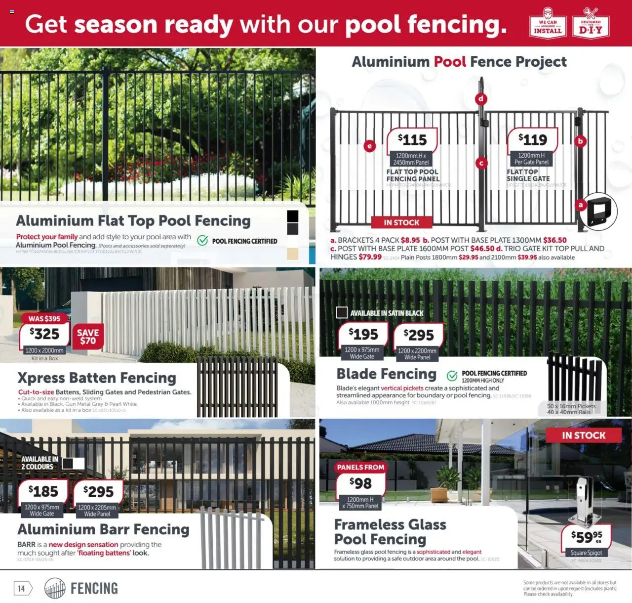 Stratco catalogue - valid from 08.08.2025 | Page: 14 | Products: Box, Fence, Accessories, Safe