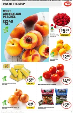 Preview of IGA Catalogue WA - valid from 11.02.2026 | Page: 11 | Products: Kits, Tomatoes, Onions, Bag