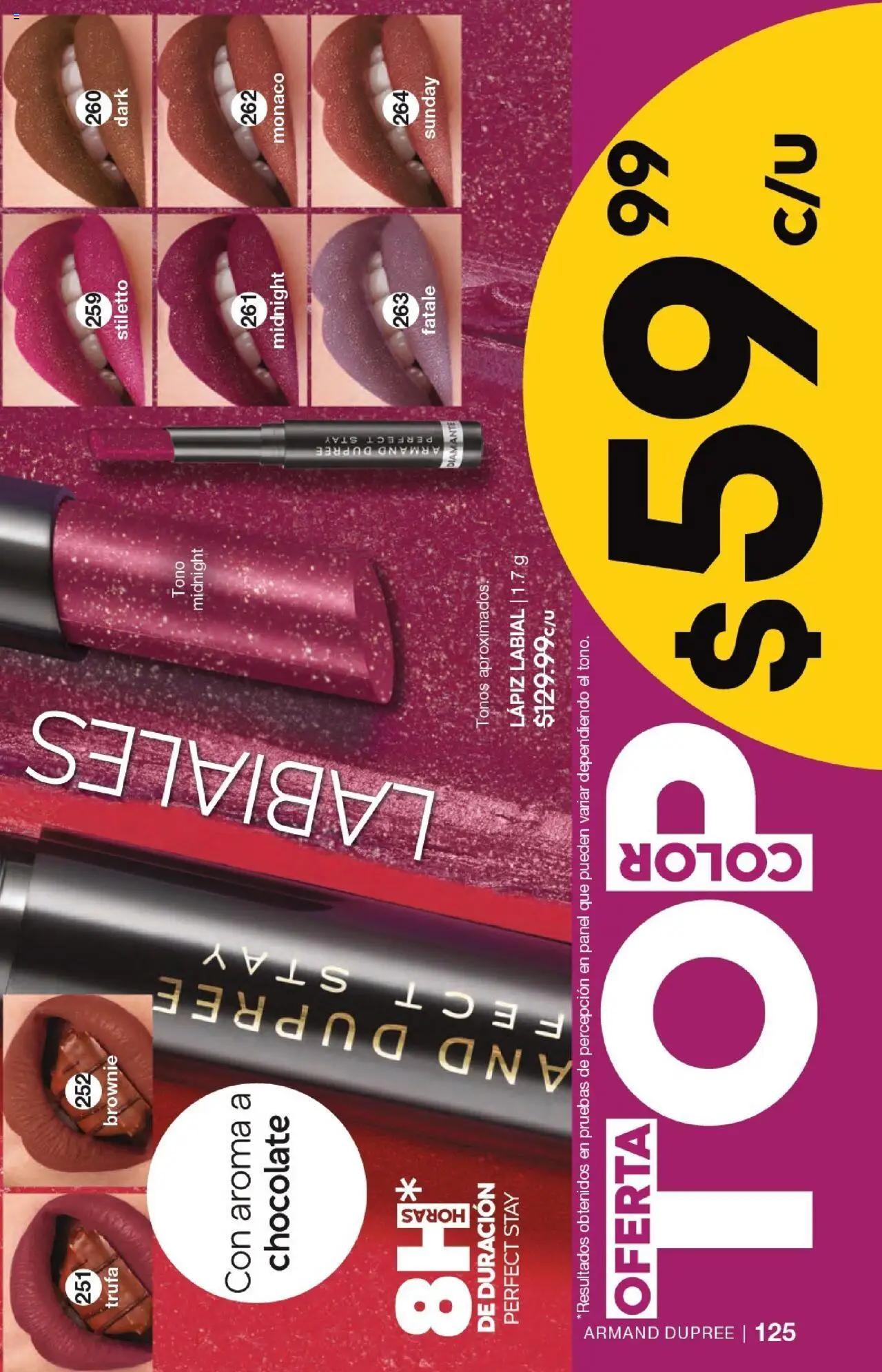 Nuevas ofertas de Fuller válidas en toda la República Mexicana desde el 17.09.2025. ¡Encuentra las mejores ofertas en Fuller - Campaña 12 2025! | Página: 125 | Productos: Chocolate, Lápiz labial