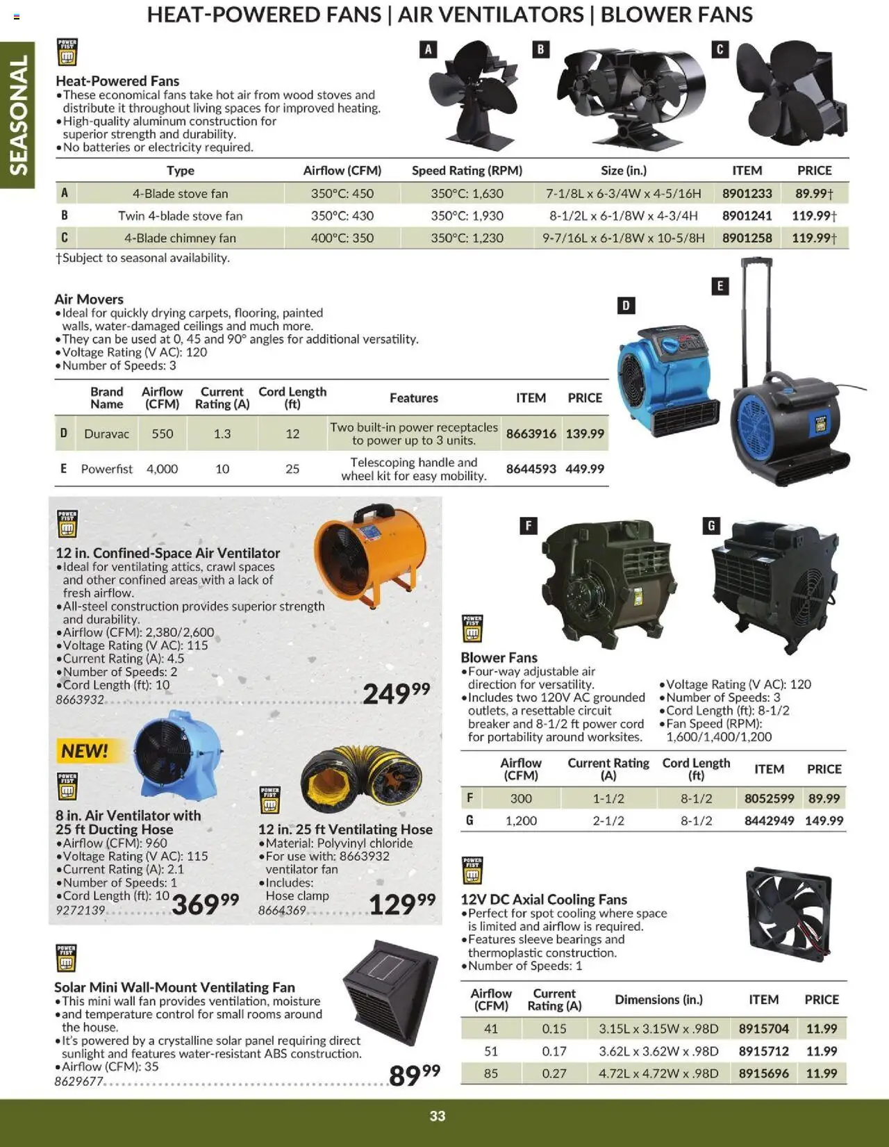 Princess Auto flyer valid from 16.04.2025 | Page: 38 | Products: Stove, Fan