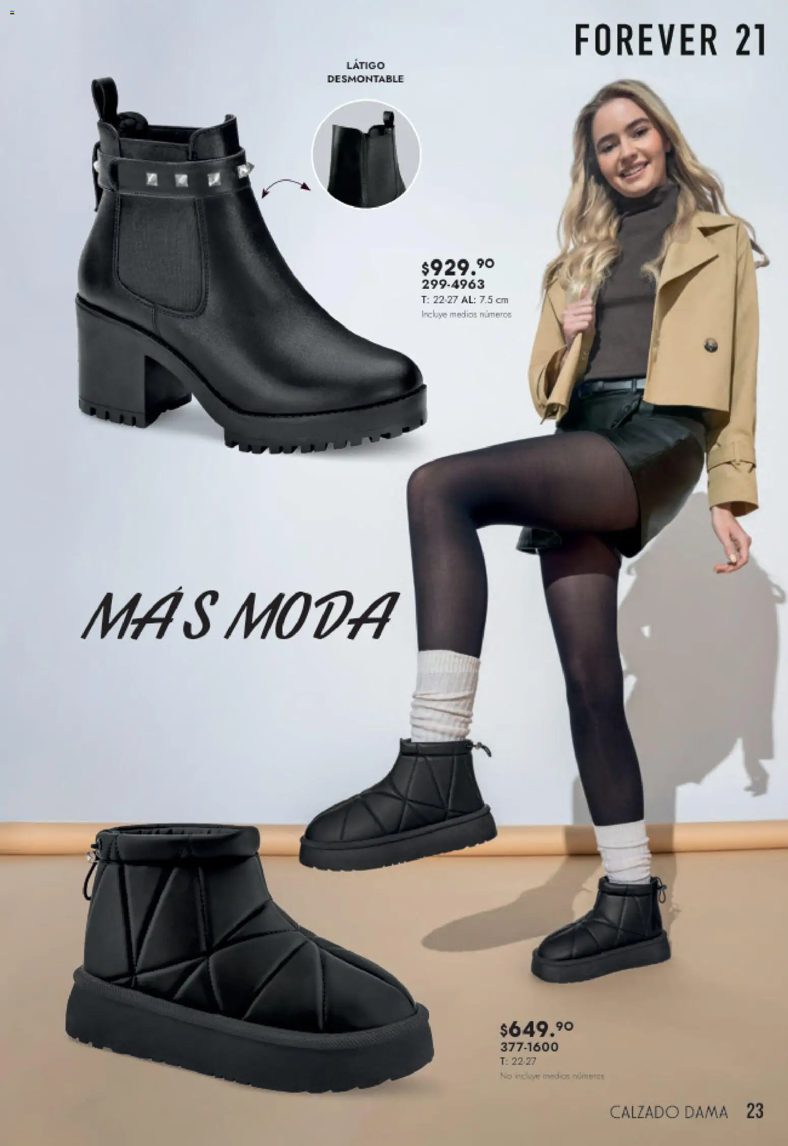 Nuevas ofertas de Andrea válidas en toda la República Mexicana desde el 08.03.2026. ¡Encuentra las mejores ofertas en Andrea catálogo Botas y Botines! | Página: 23