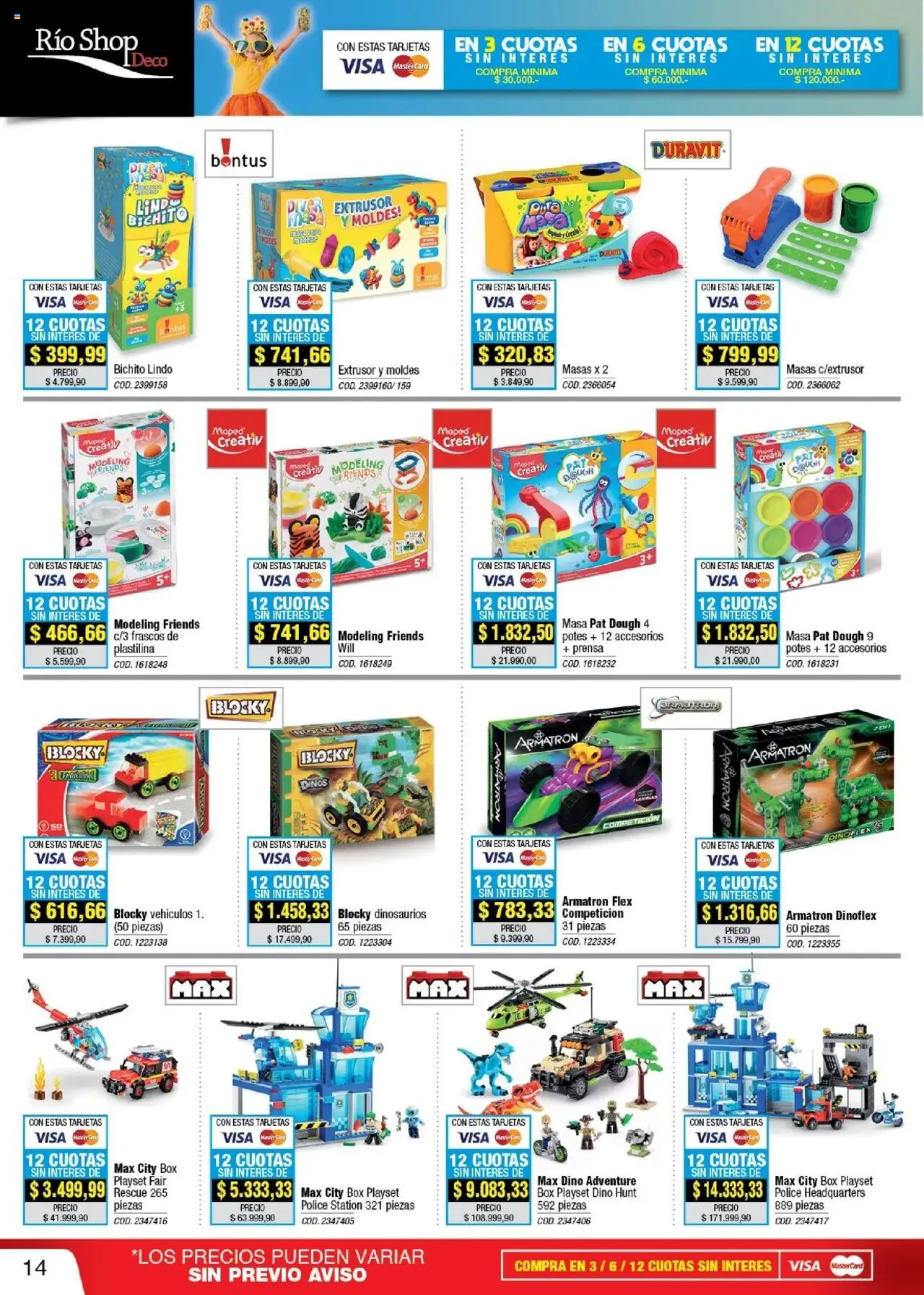 Río Shop Deco catálogo │ válido desde el 01.08.2025 | Página: 14 | Productos: Prensa