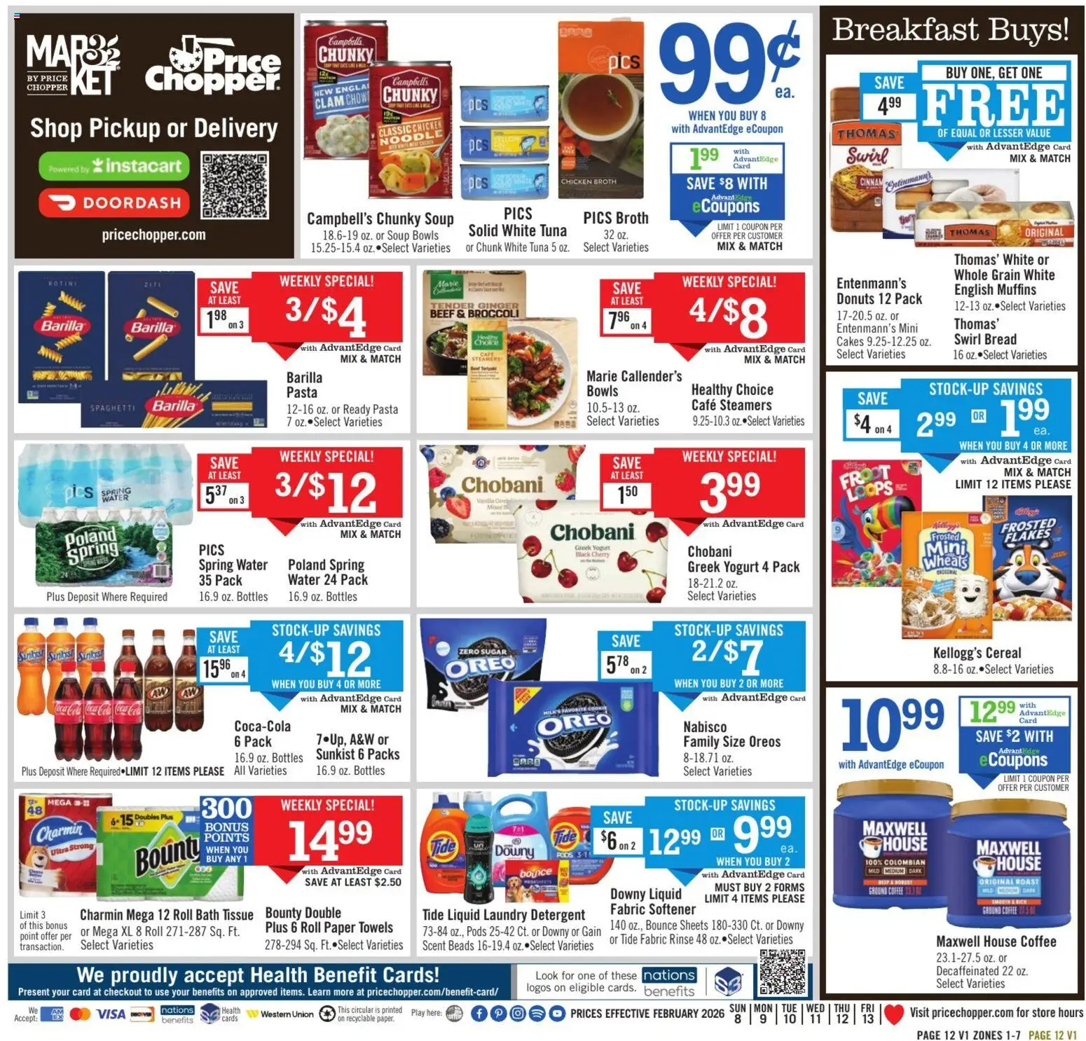 Price Chopper Weekly Ad - valid from 08.02.2026 | Page: 12