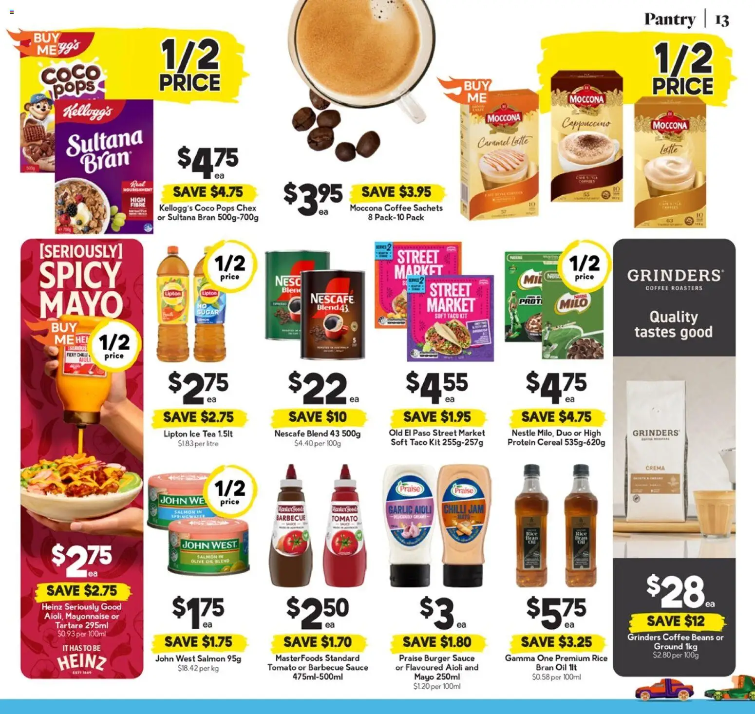 Drakes catalogue - valid from 05.11.2025 | Page: 13 | Products: Coffee, Rice, Chilli, Moccona