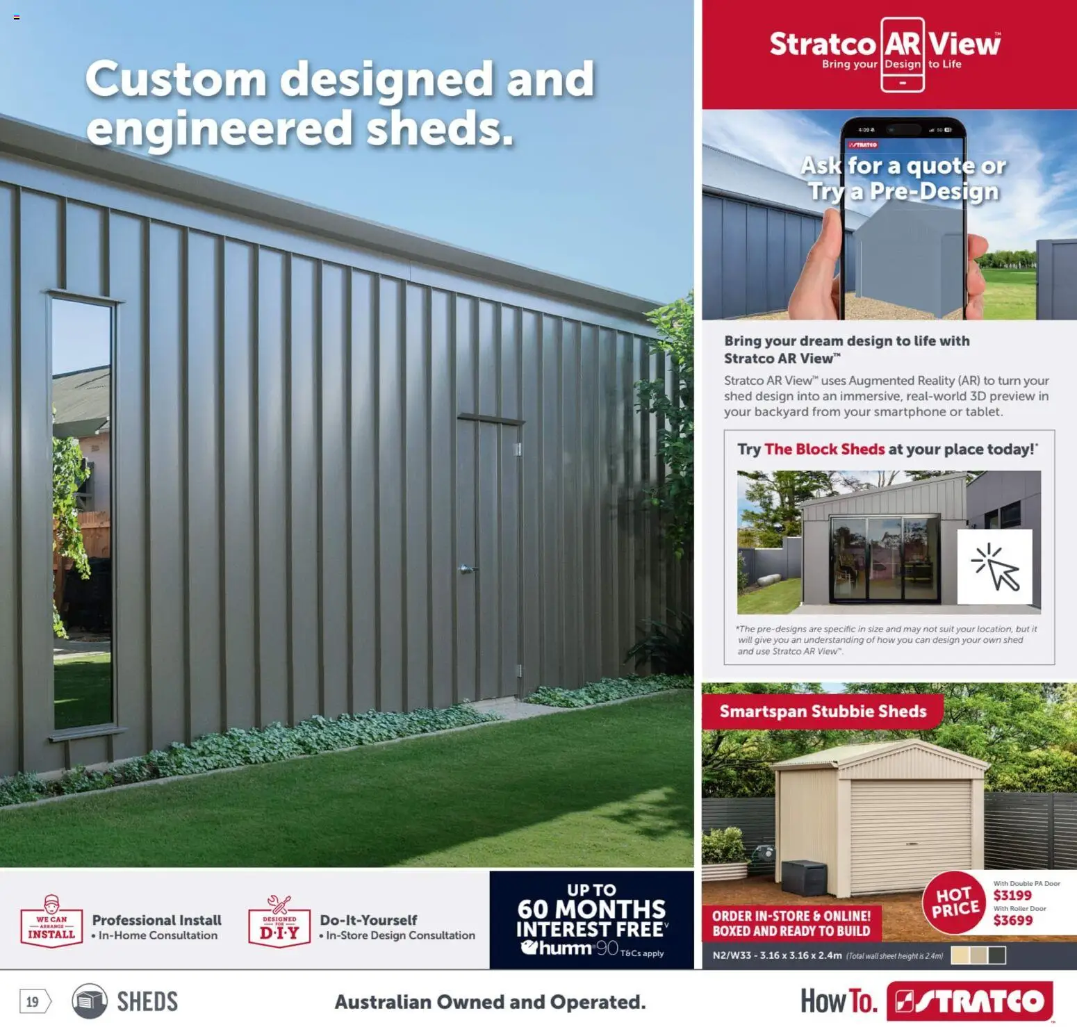 Stratco catalogue - valid from 23.01.2026 | Page: 19 | Products: Door, Shed, Suit, Smartphone