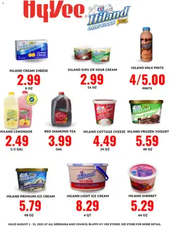Preview of HyVee weekly ads valid from 01.08.2025