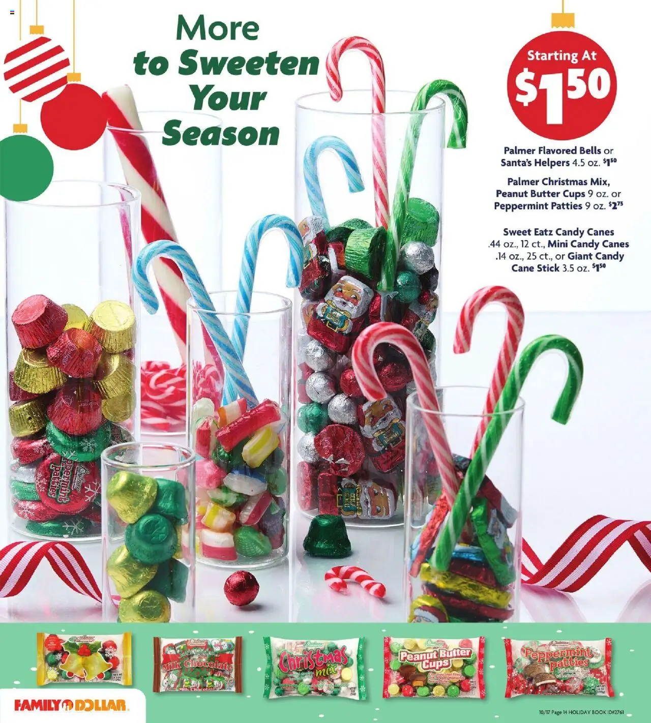 Family Dollar Holiday Book - valid from 17.10.2025 | Page: 13 | Products: Peppermint, Milk, Butter, Chocolate
