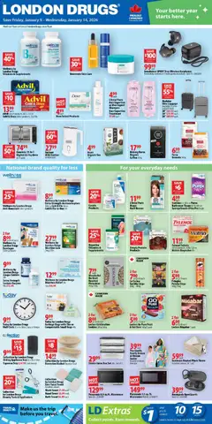 Preview of London Drugs weekly flyer / circulaire from shop London Drugs valid from 09.01.2026