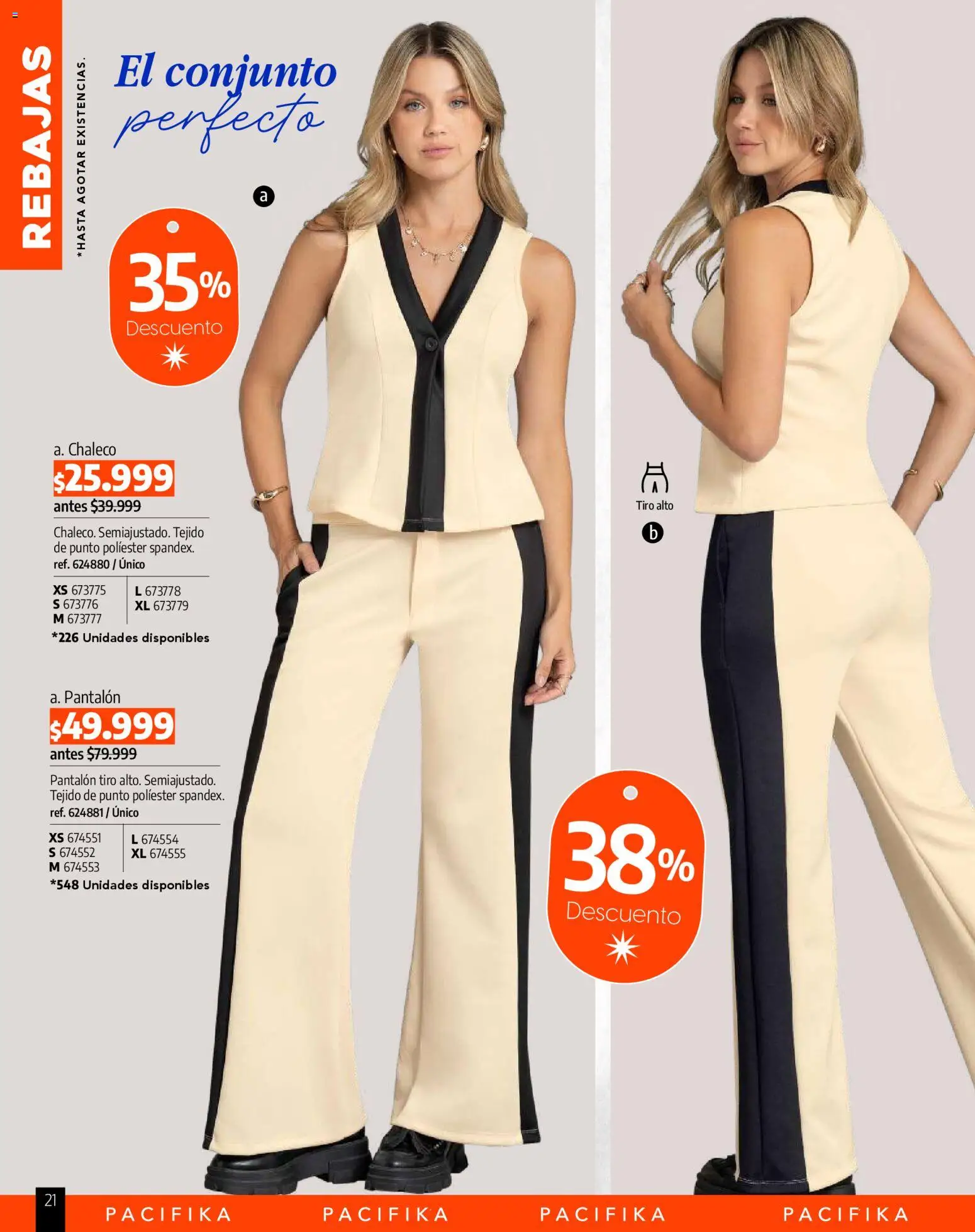 Pacifika revista - valida desde el 01.02.2026 | Página: 242 | Productos: Conjunto, Chaleco