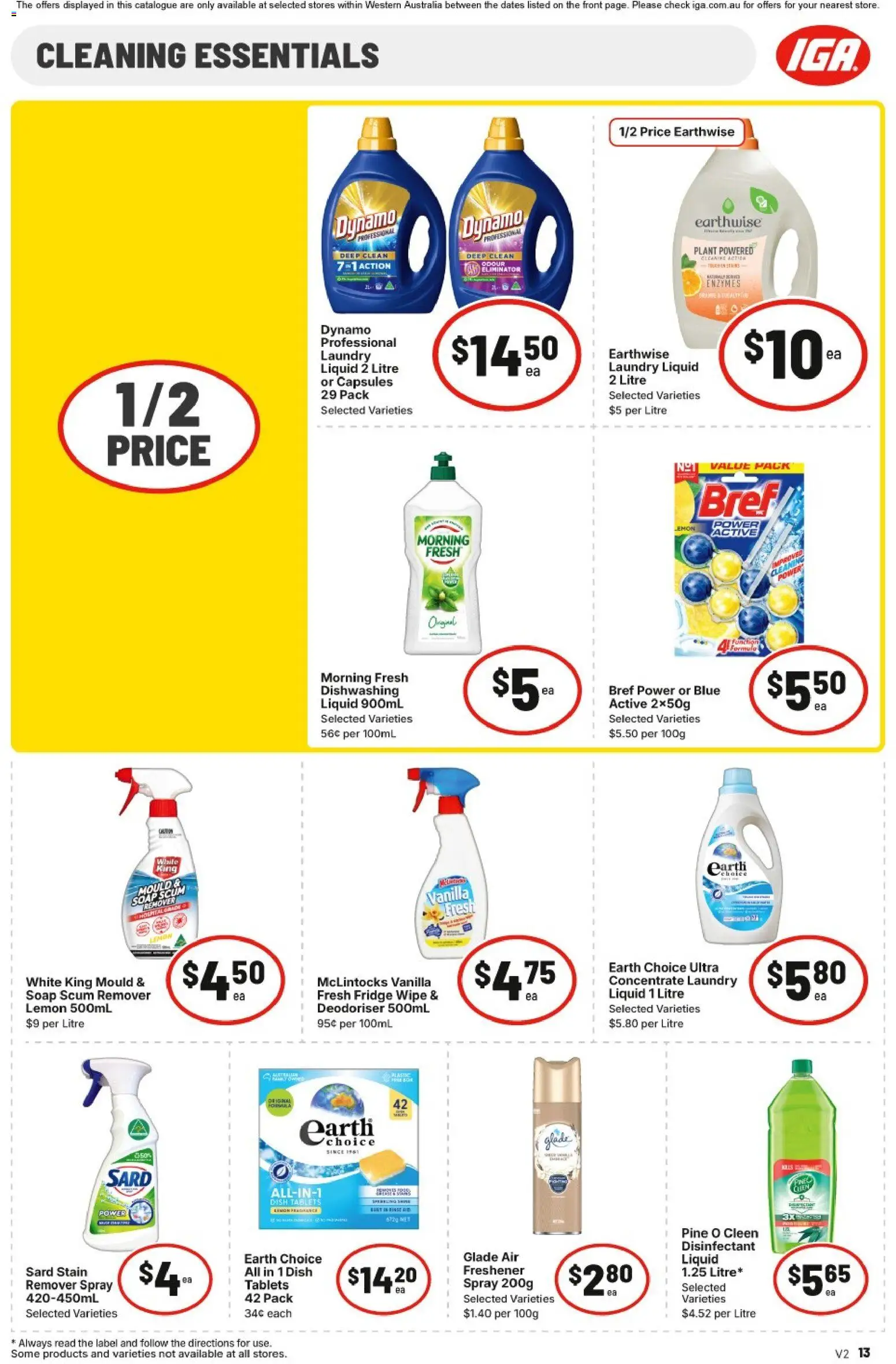 IGA catalogue - valid from 24.12.2025 | Page: 13 | Products: Plant, Laundry, Fridge, Tablets