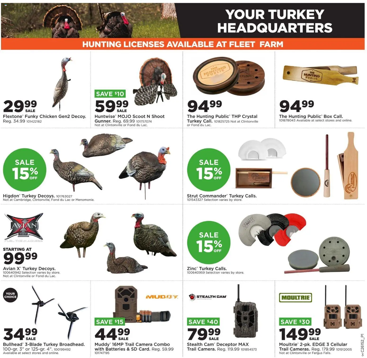 Mills Fleet Farm Weekly Ad - valid from 06.04.2026 | Page: 3 | Products: Box, Camera, Trail Camera