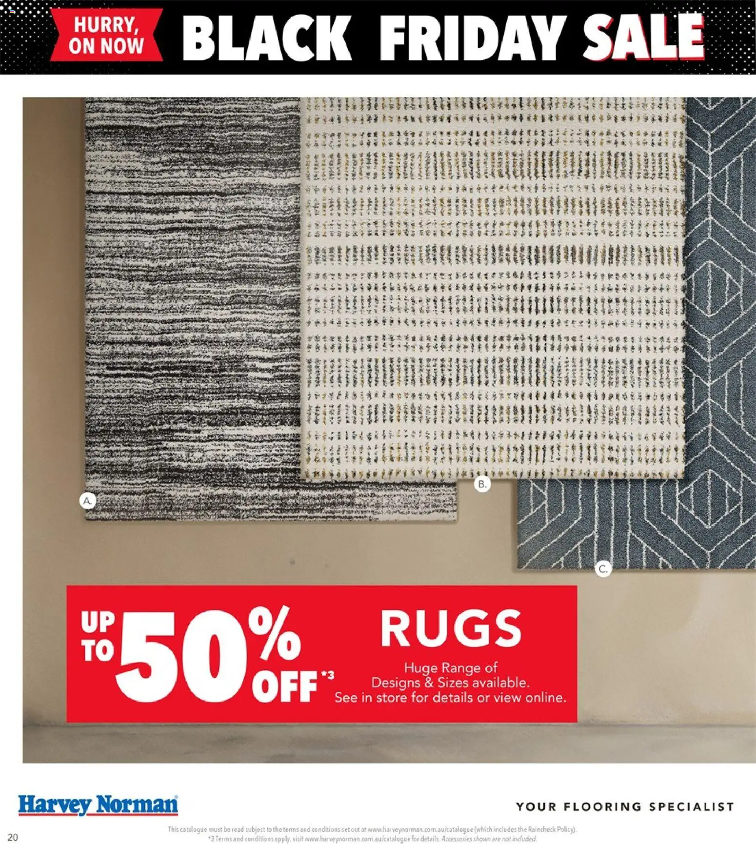 Harvey Norman catalogue - valid from 13.11.2025 | Page: 20 | Products: Flooring, Rugs, Accessories