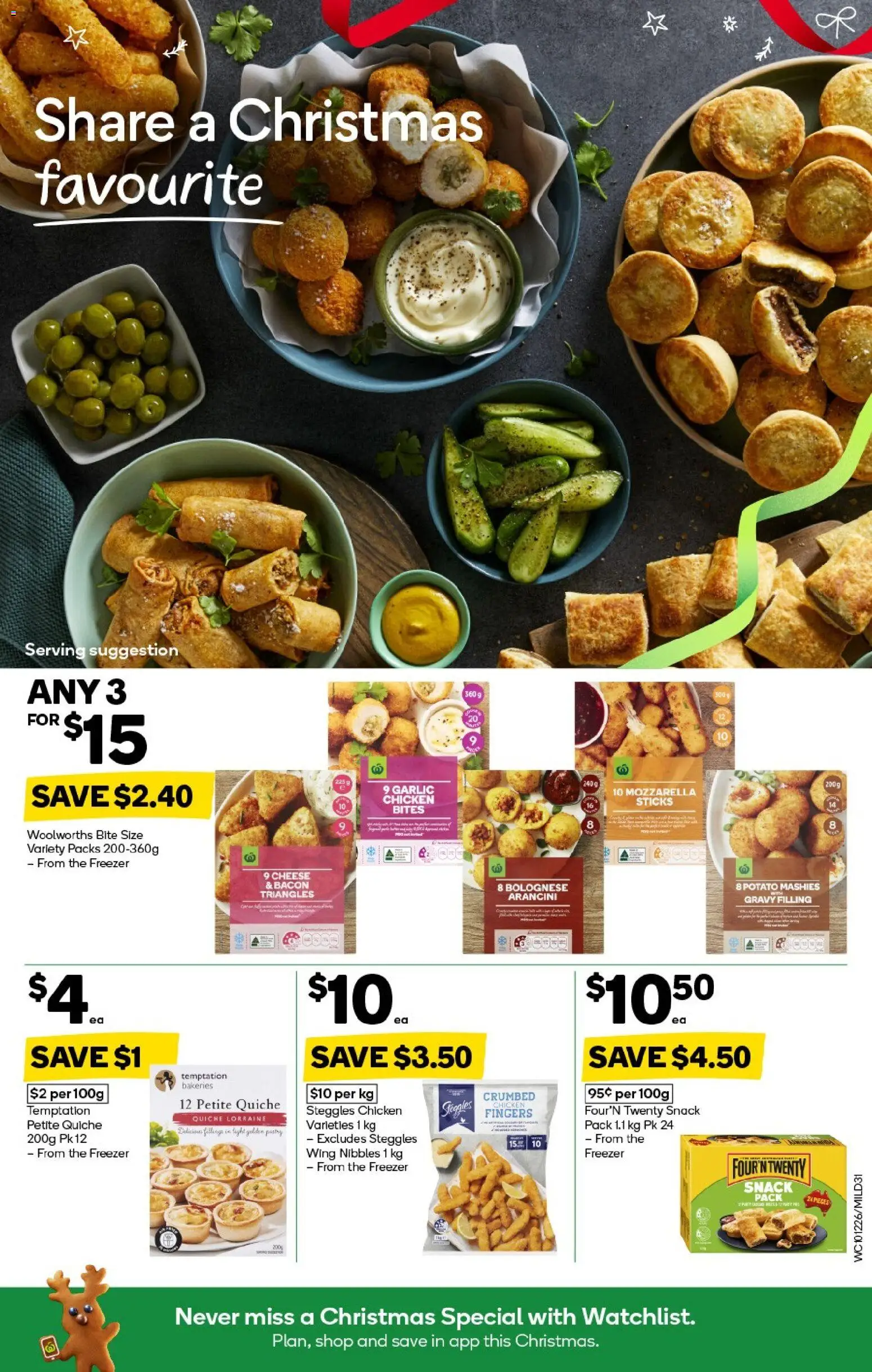 Woolworths catalogue - valid from 10.12.2025 | Page: 31 | Products: Bacon, Cheese, Chicken, Garlic