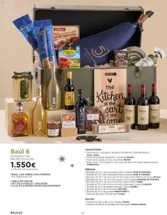 Vista previa de El Corte Inglés - Catálogo Cestas Navidad 2025, nuevo folleto de la tienda, válido en México a partir del 03.10.2025 | Página: 64 | Productos: Salchicha, Espárragos, Botella, Tableta