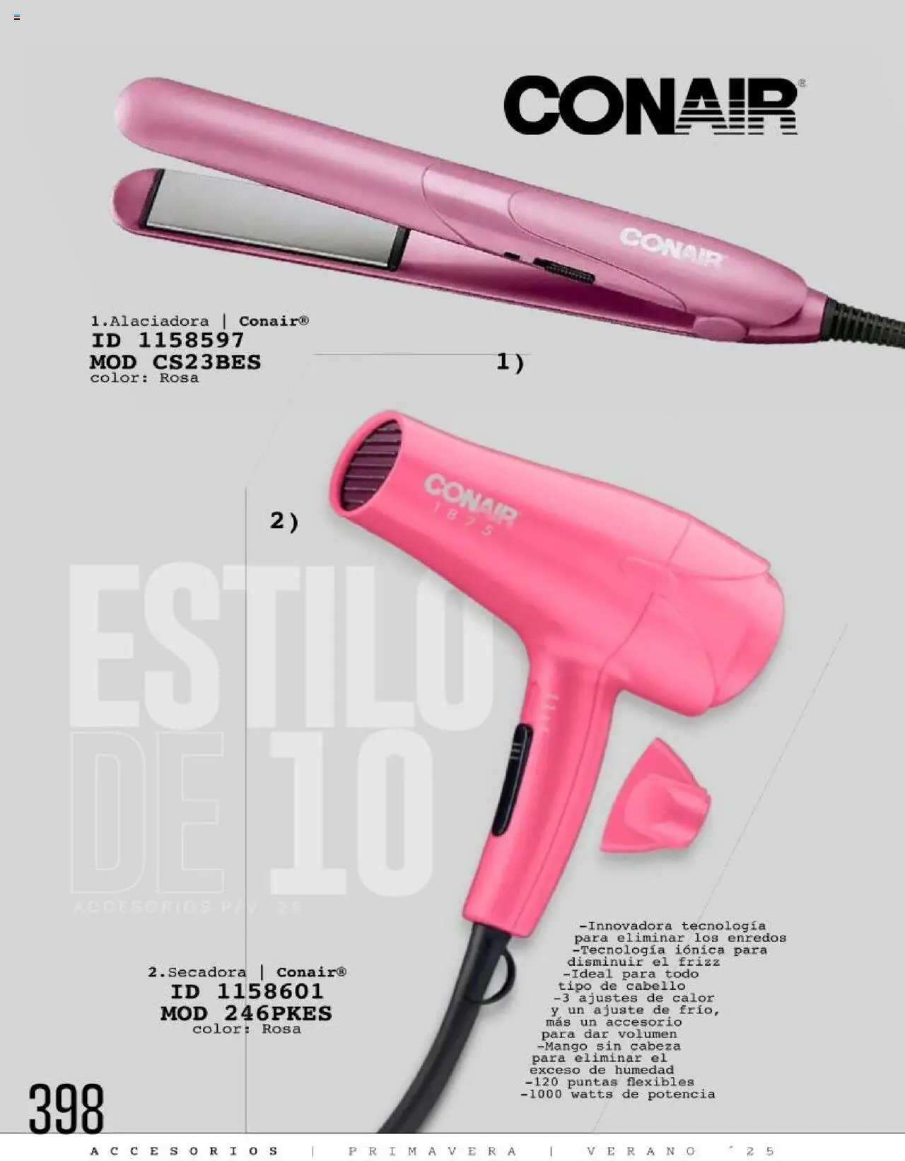 Nuevas ofertas de Price Shoes válidas en toda la República Mexicana desde el 02.05.2025. ¡Encuentra las mejores ofertas en Price Shoes catálogo Accesorios! | Página: 400 | Productos: Secadora, Mango