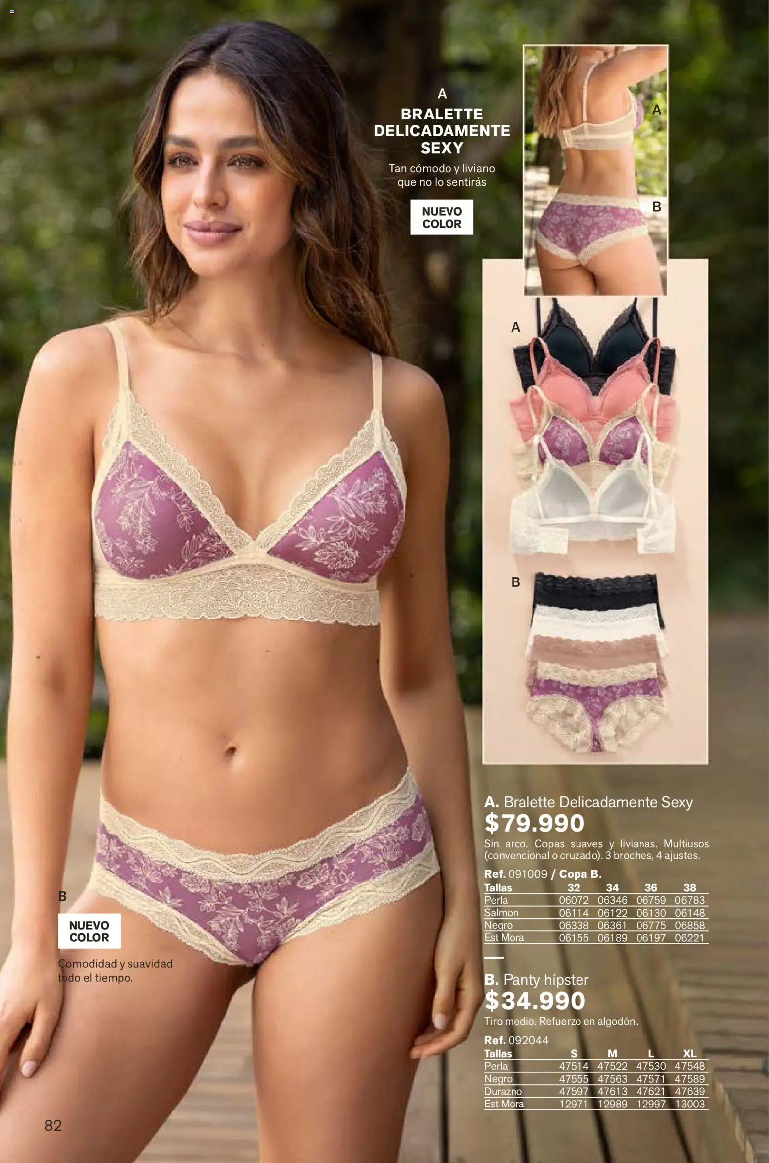 Leonisa revista - valida desde el 07.12.2025 | Página: 82 | Productos: Mora, Durazno