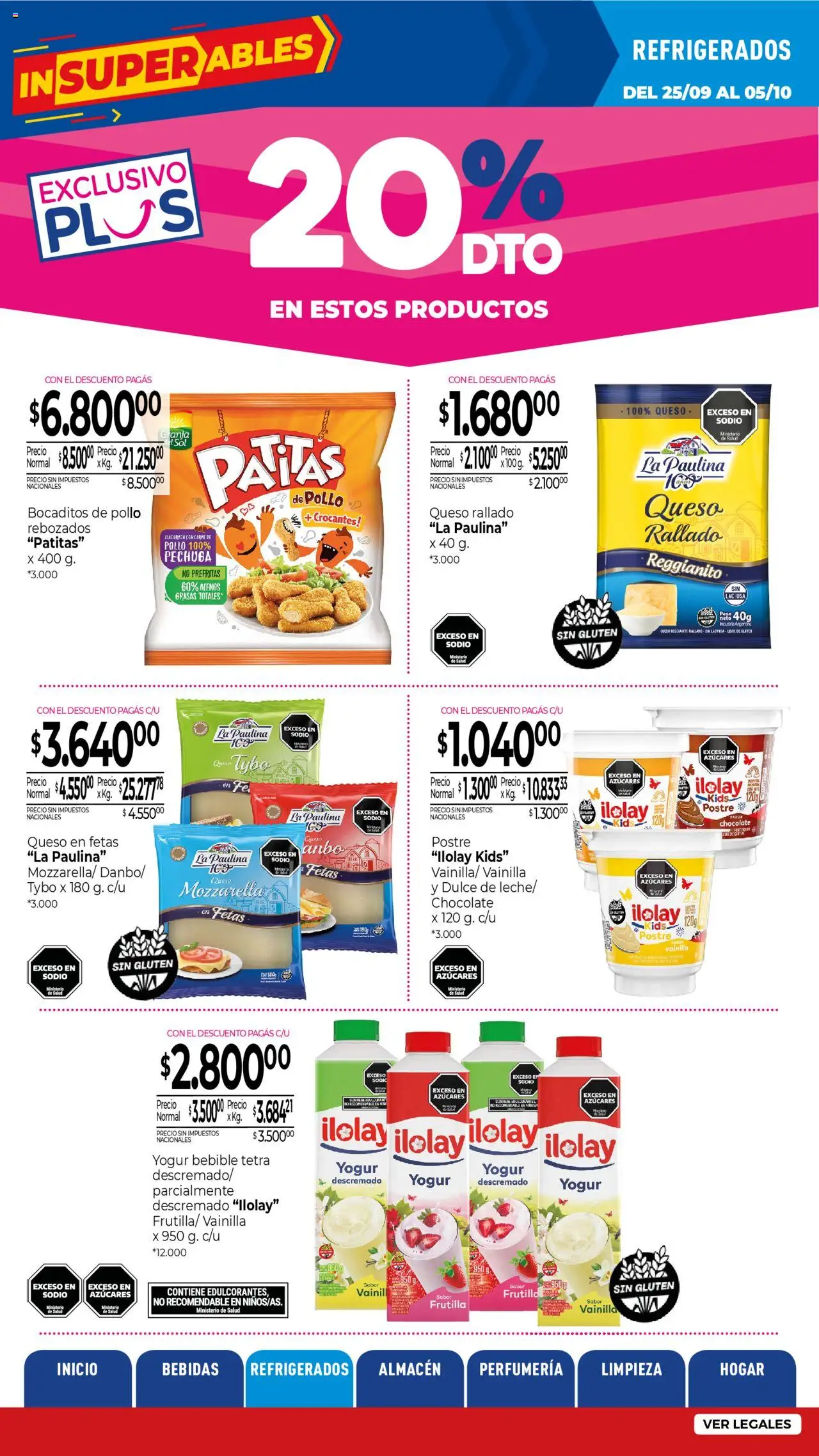 La Anonima catálogo │ válido desde el 25.09.2025 | Página: 13 | Productos: Frutilla, Queso, Yogur, Chocolate