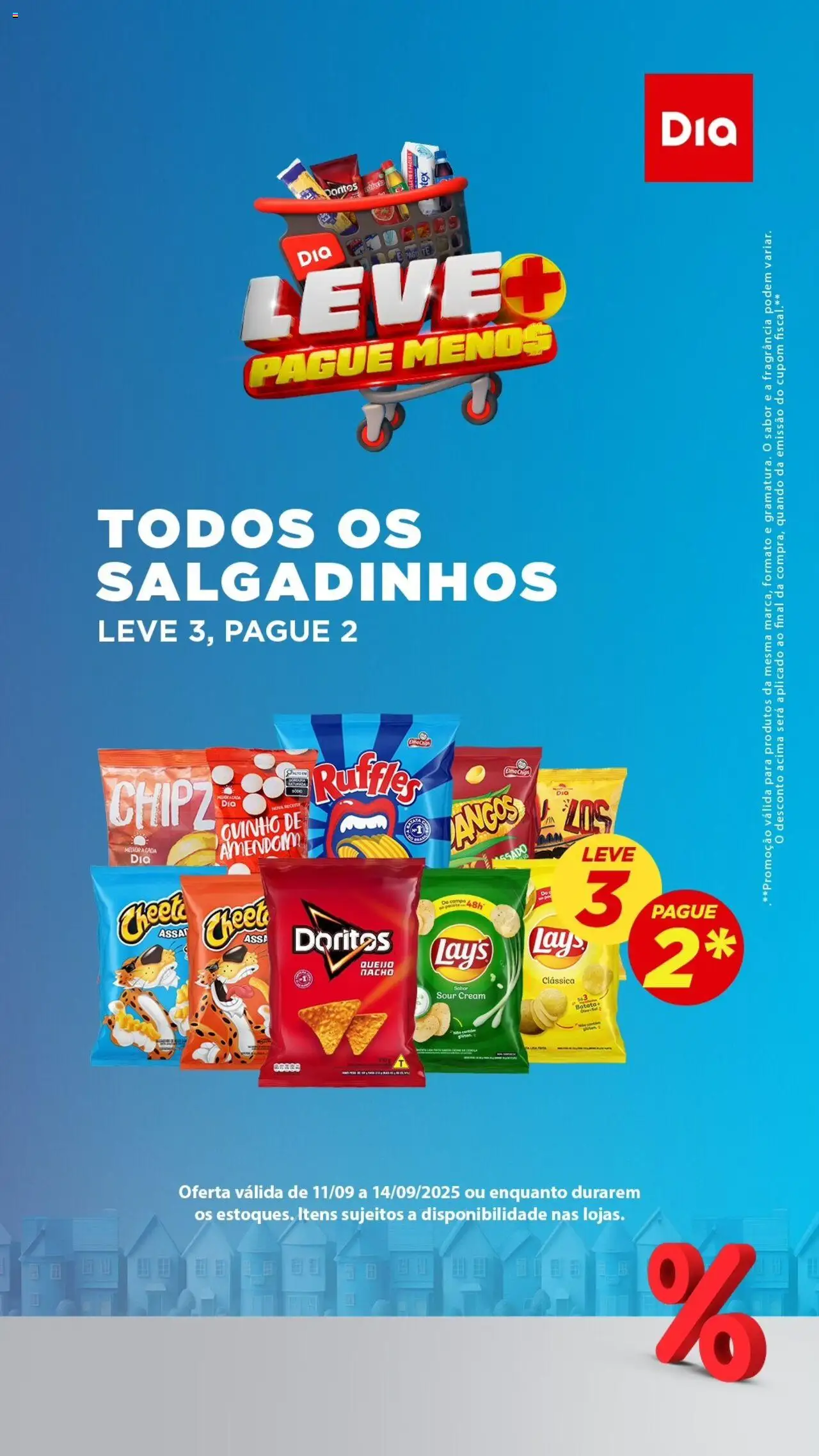 Dia Folheto - válido de 11.09.2025 | Página: 6 | Produtos: Achocolatado, Peixe, Hambúrguer
