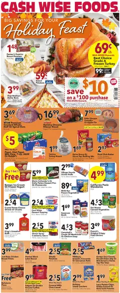 Preview of Cash Wise weekly ads valid from 19.11.2025
