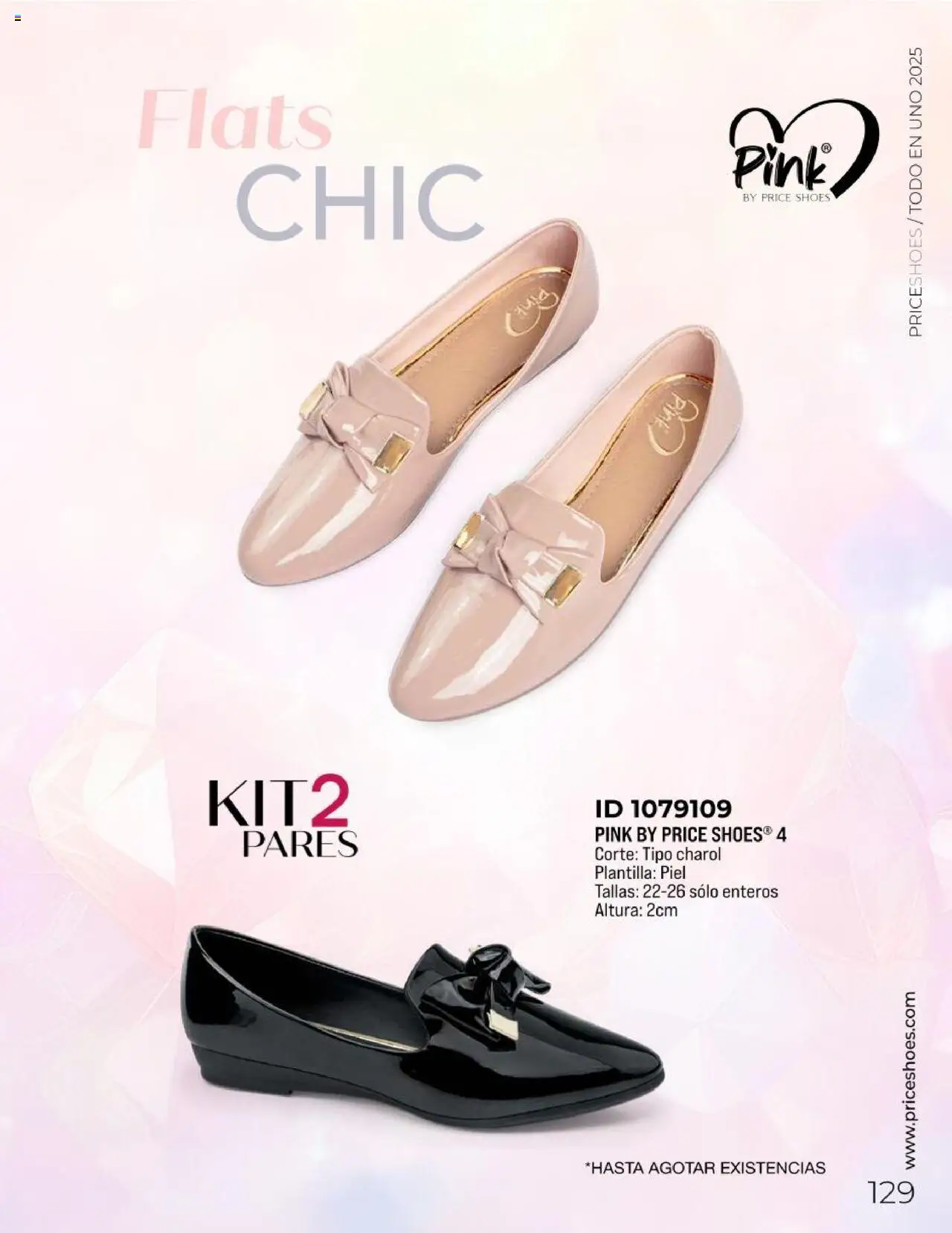Nuevas ofertas de Price Shoes válidas en toda la República Mexicana desde el 05.05.2025. ¡Encuentra las mejores ofertas en Price Shoes catálogo Todo En 1 2025! | Página: 129